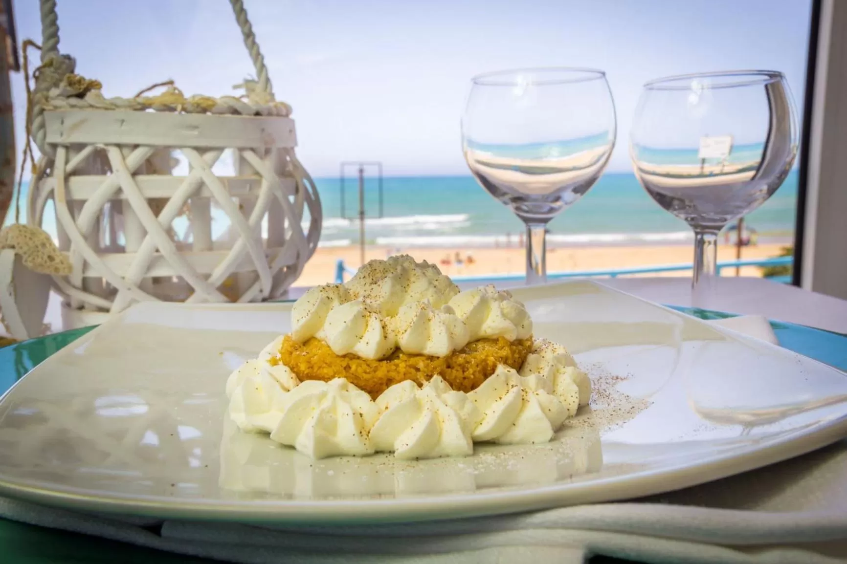 Food close-up in Hotel Mida