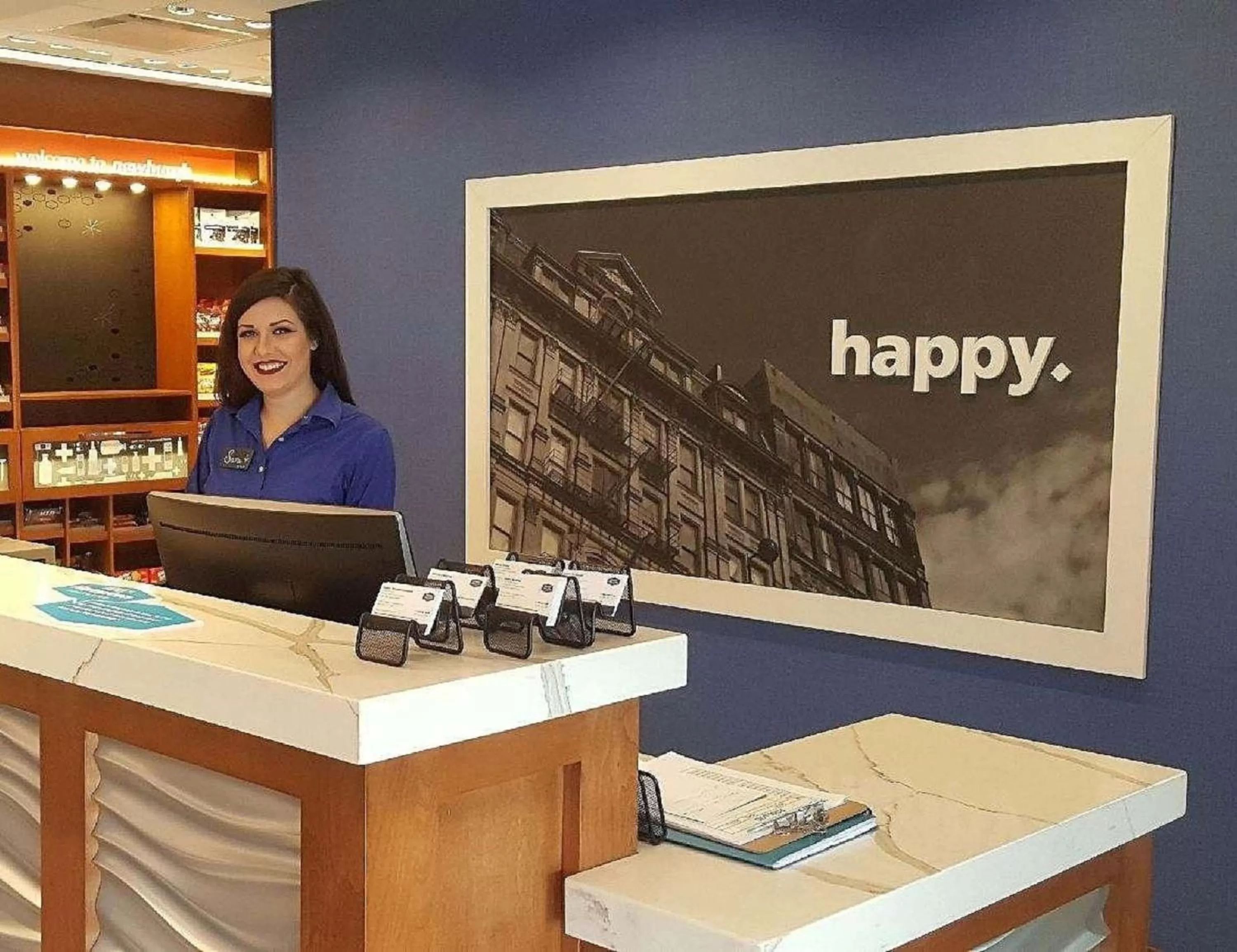 Lobby or reception in Hampton Inn & Suites Newburgh Stewart Airport, NY