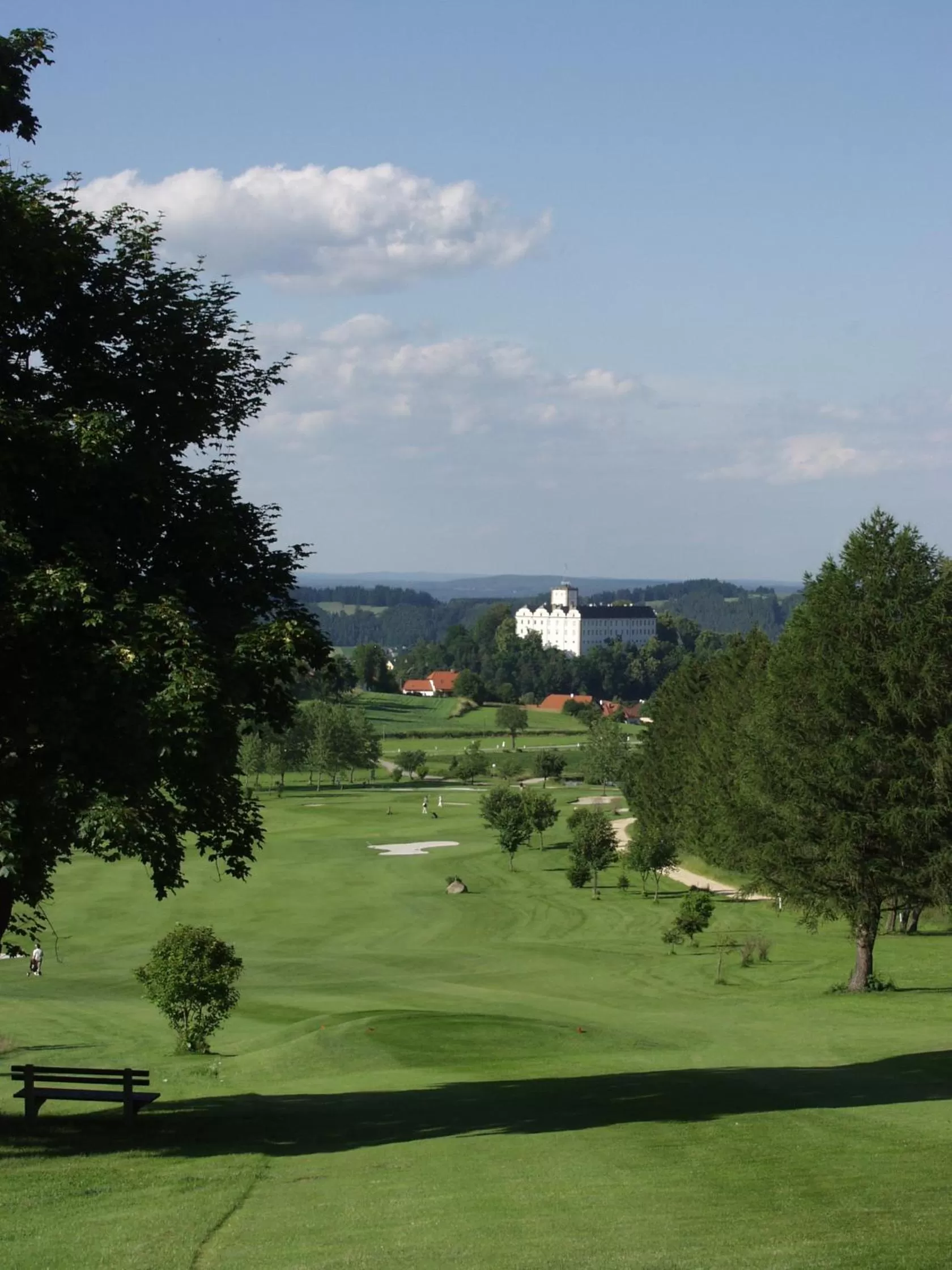Golfcourse in Hotel Hausschachen