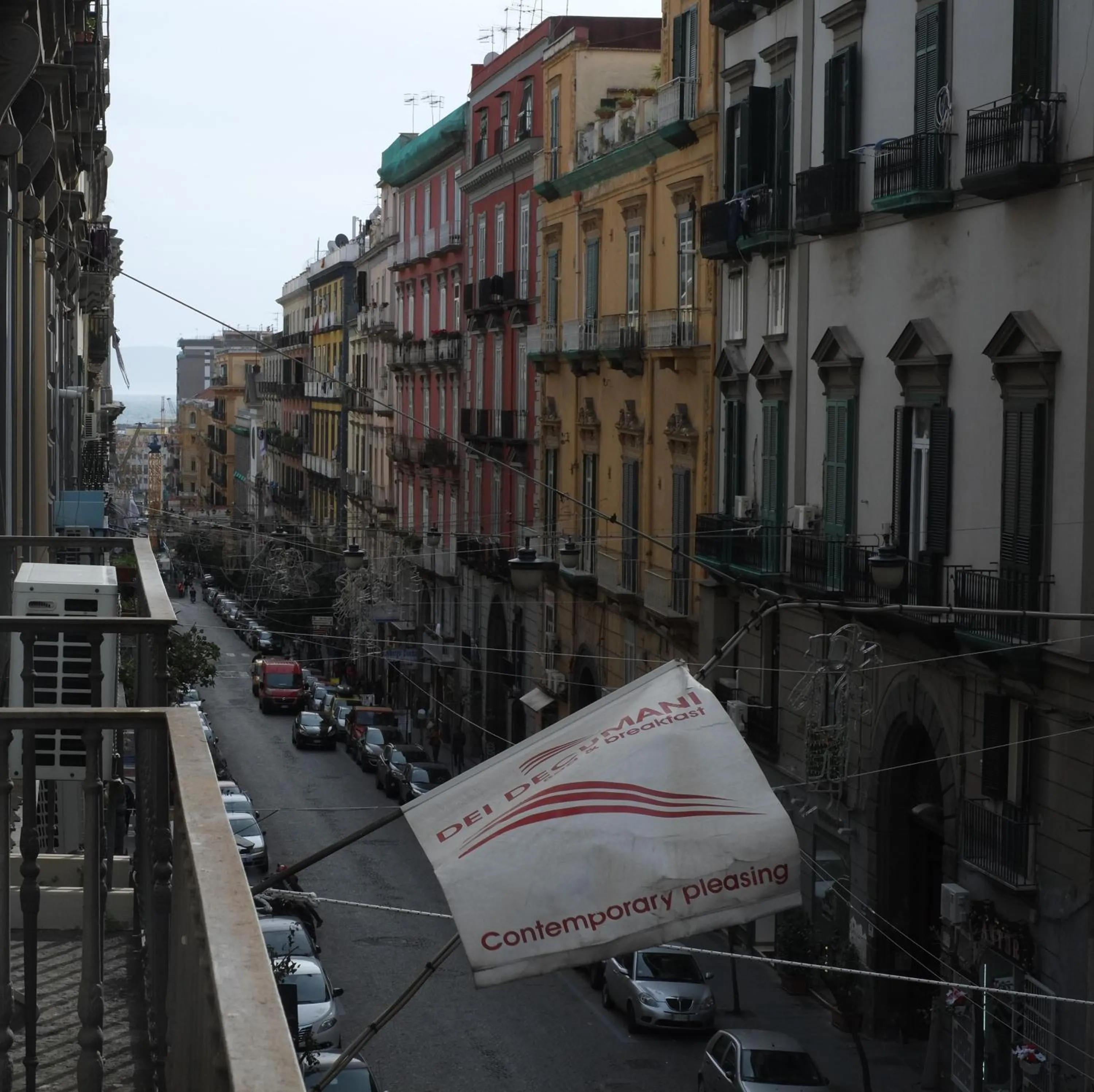 Balcony/Terrace in B&B Dei Decumani