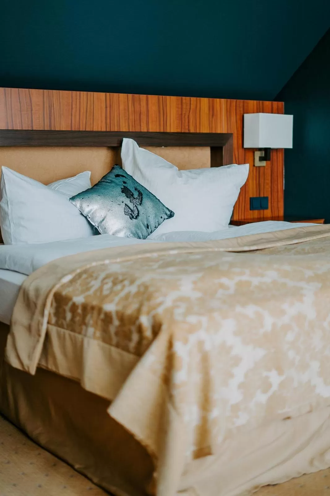 Bed in Boutique Hotel Rothenburger Hof