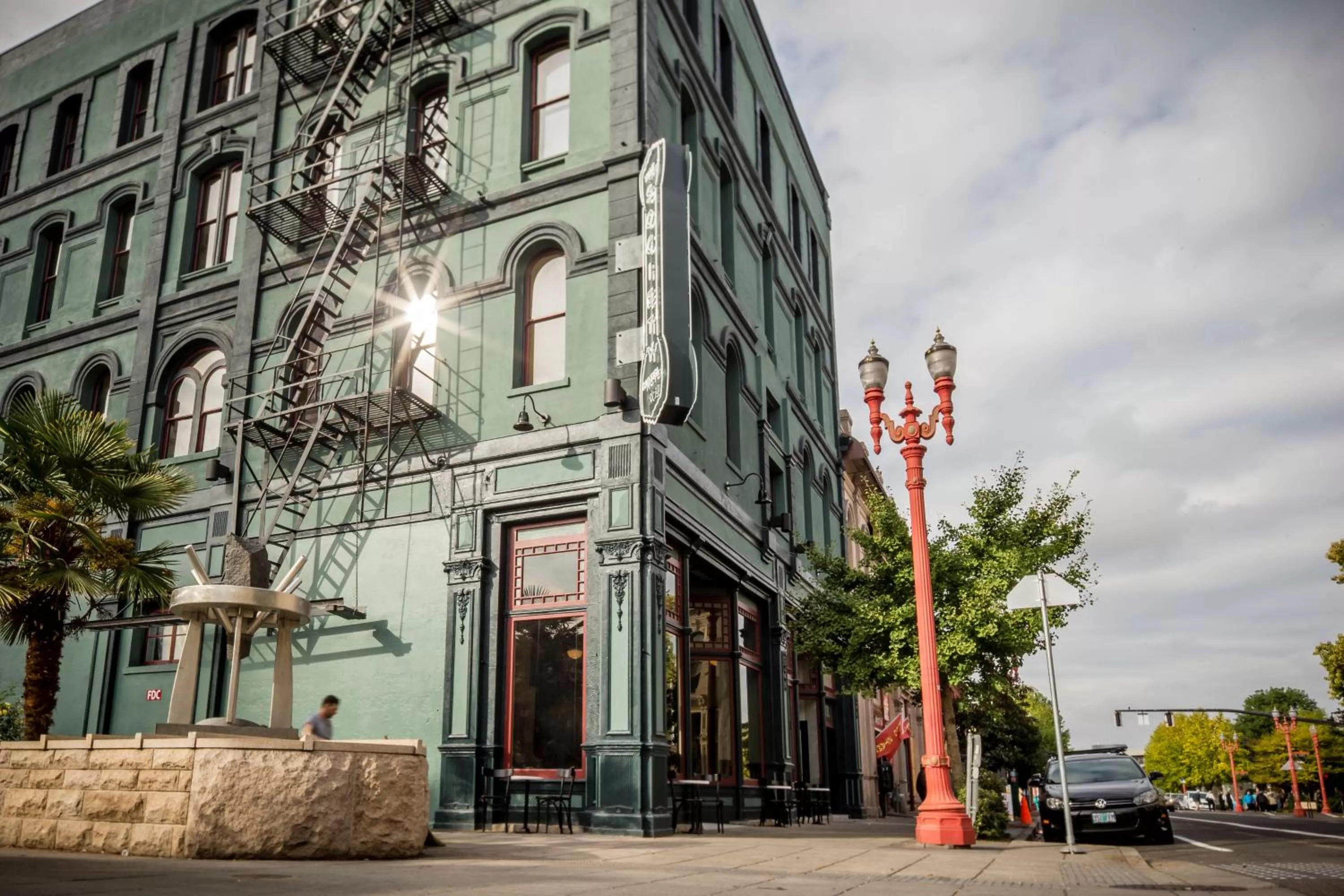 Facade/entrance in The Society Hotel