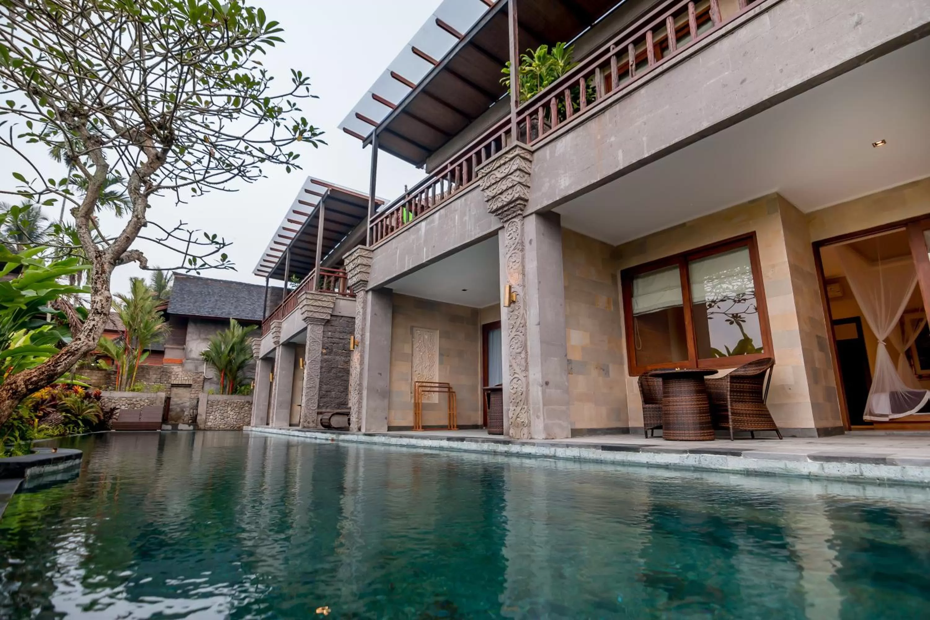 Balcony/Terrace in Ulun Ubud Resort - CHSE Certified