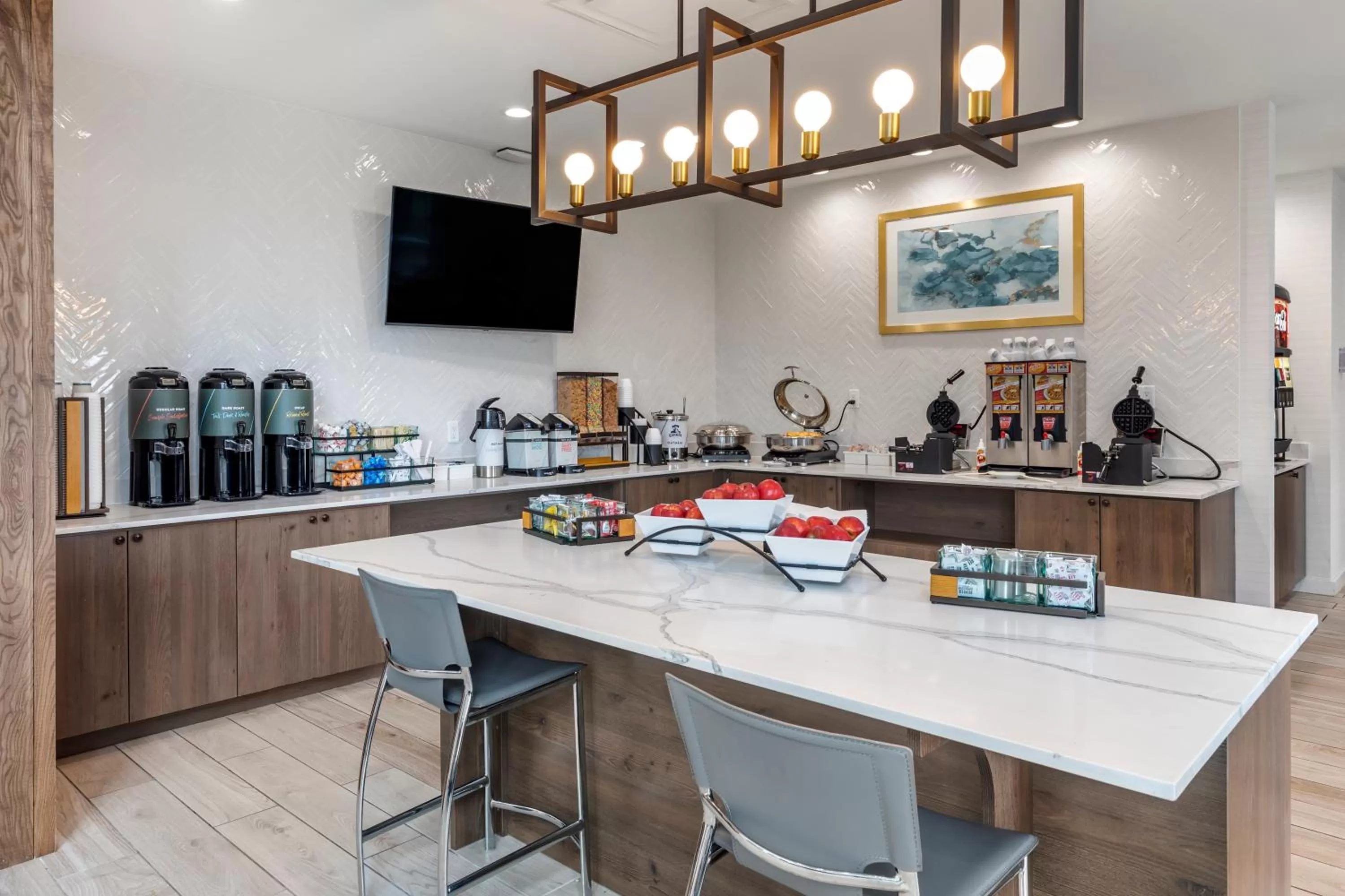 Breakfast in Staybridge Suites Grand Prairie Near Epic Central by IHG