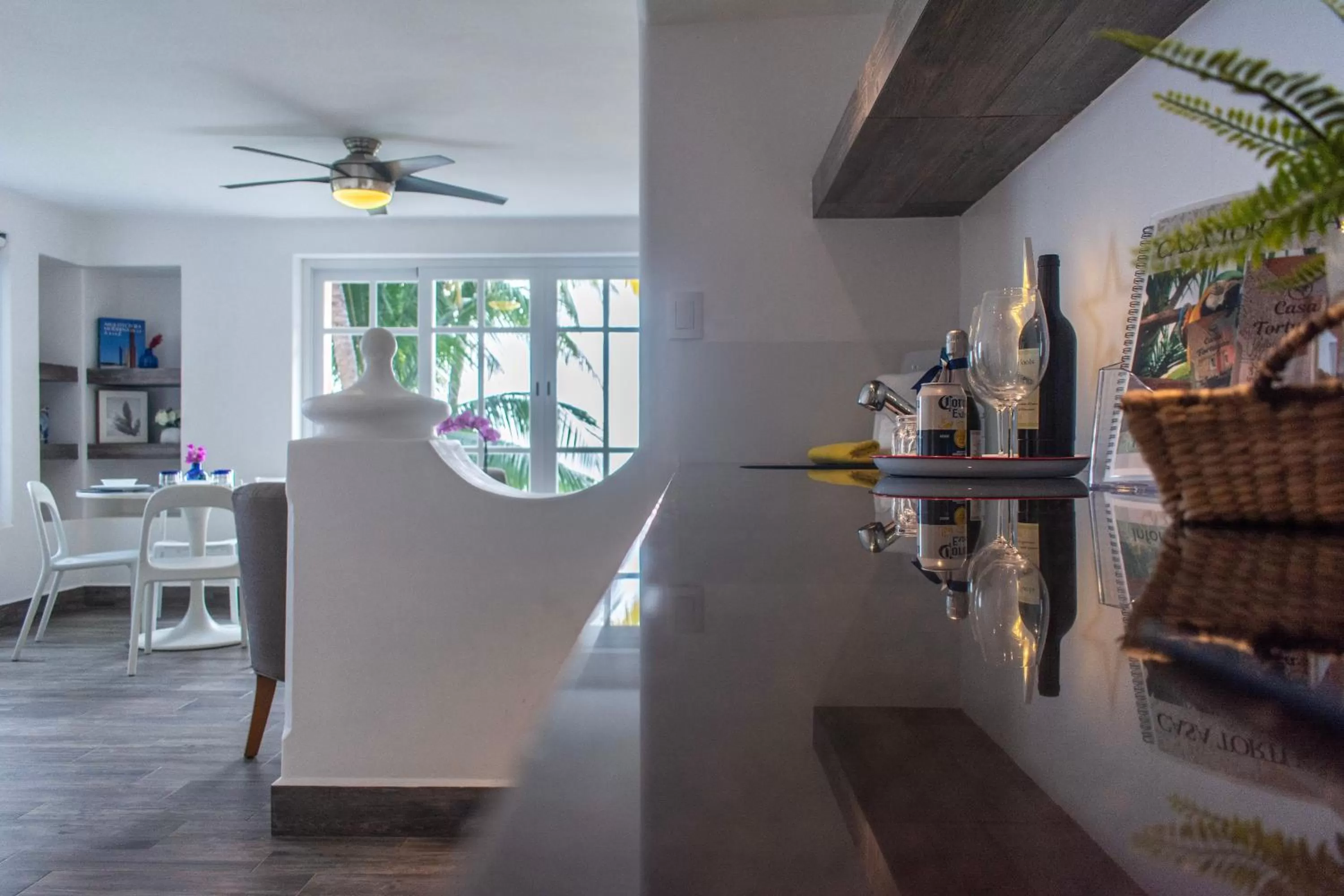 Kitchen or kitchenette in Casa Tortugas Boutique Hotel - A Hidden Gem in Cancun