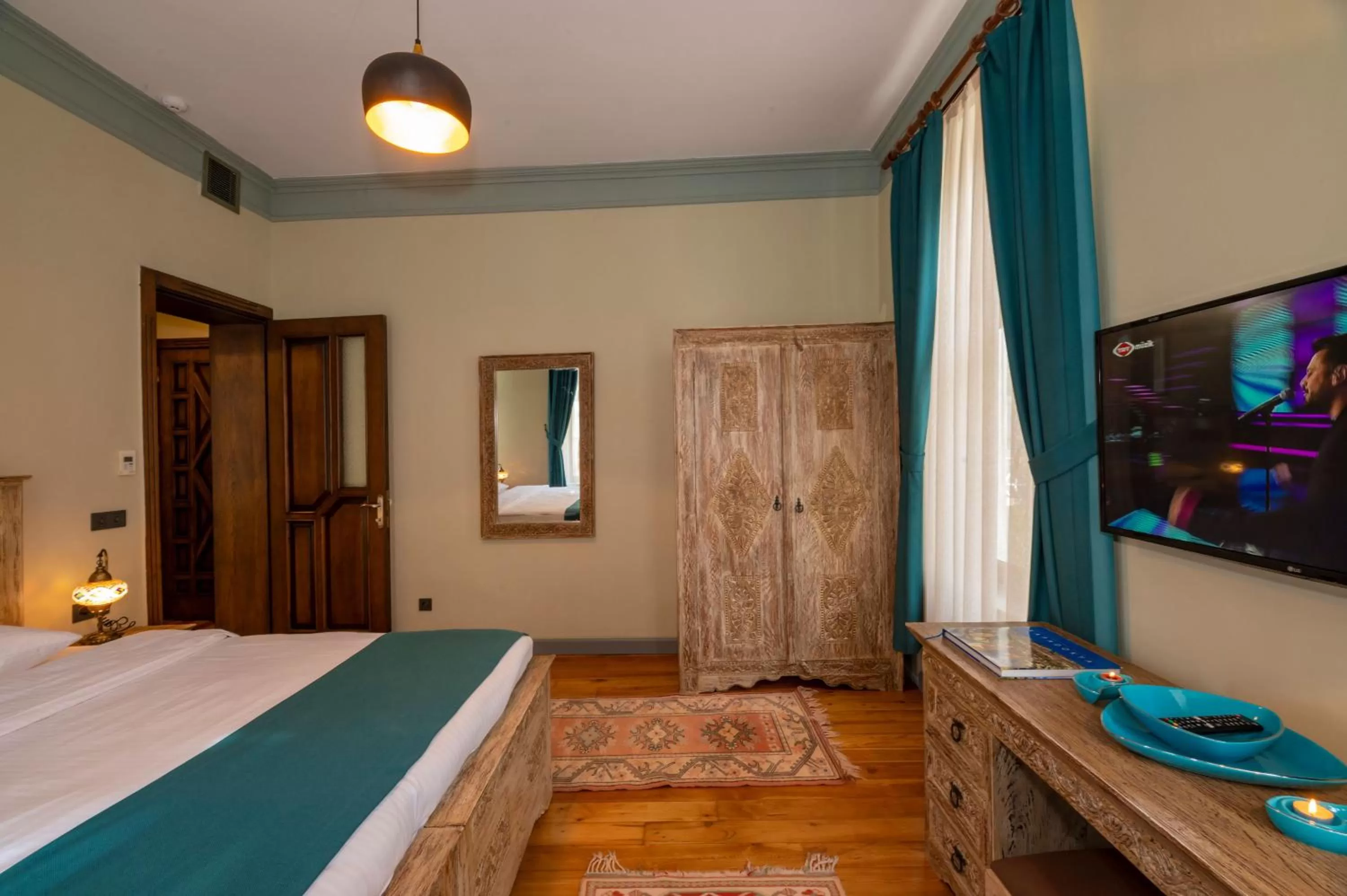 Bedroom, Bed in O'Pera Okanlı Suites