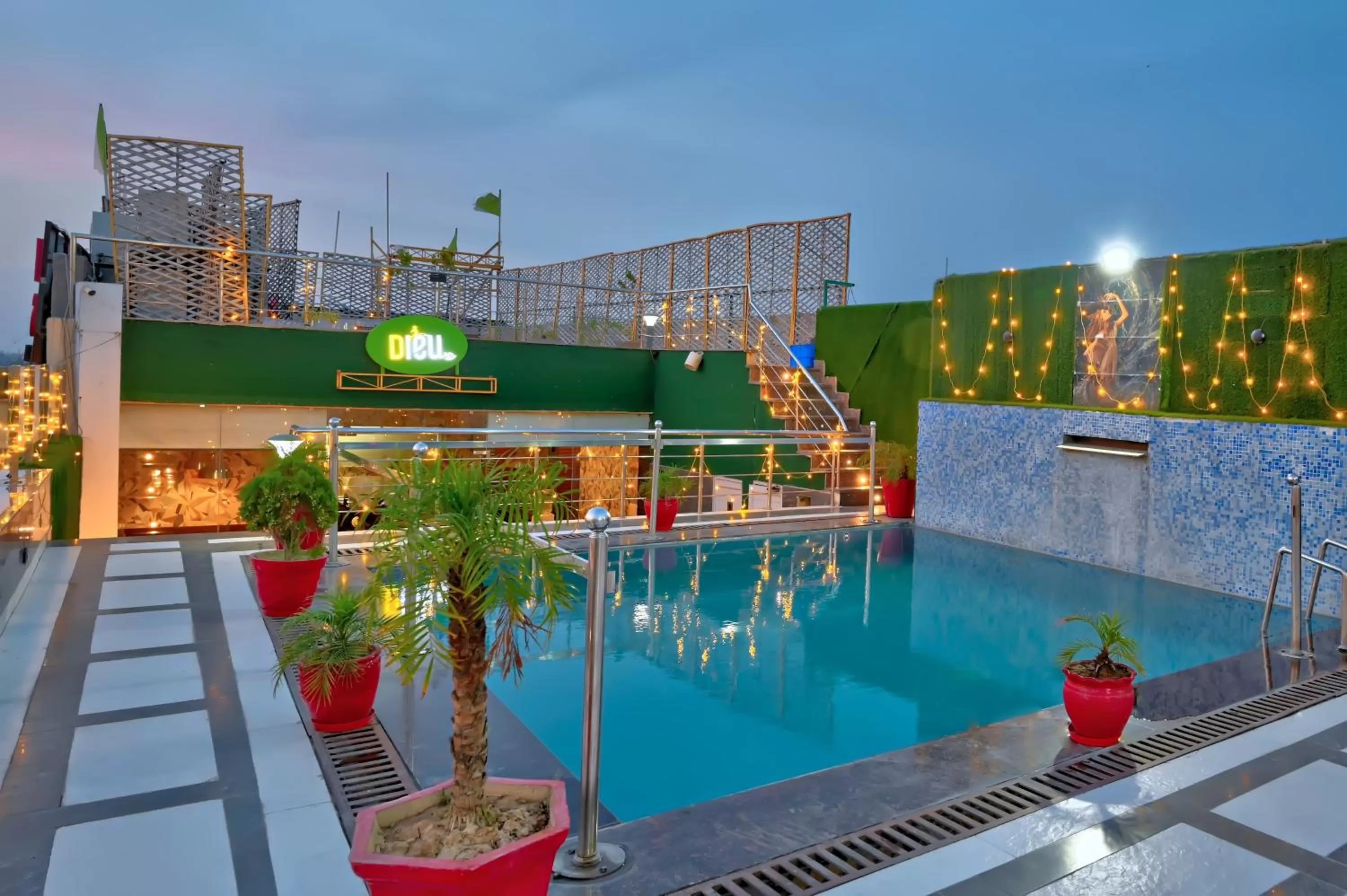 Evening entertainment in Crestline Sallow Club