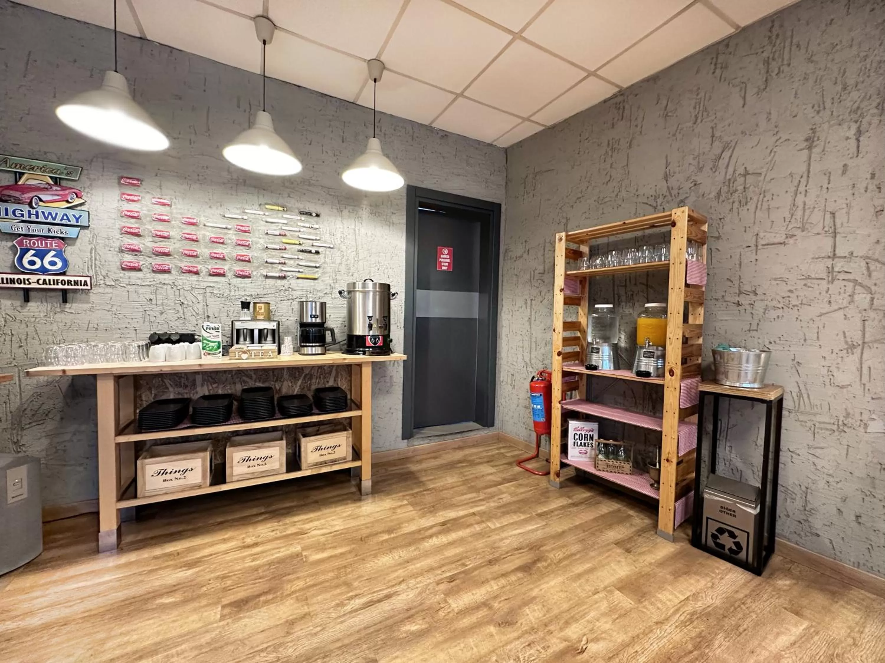 Buffet breakfast in My Dora Hotel