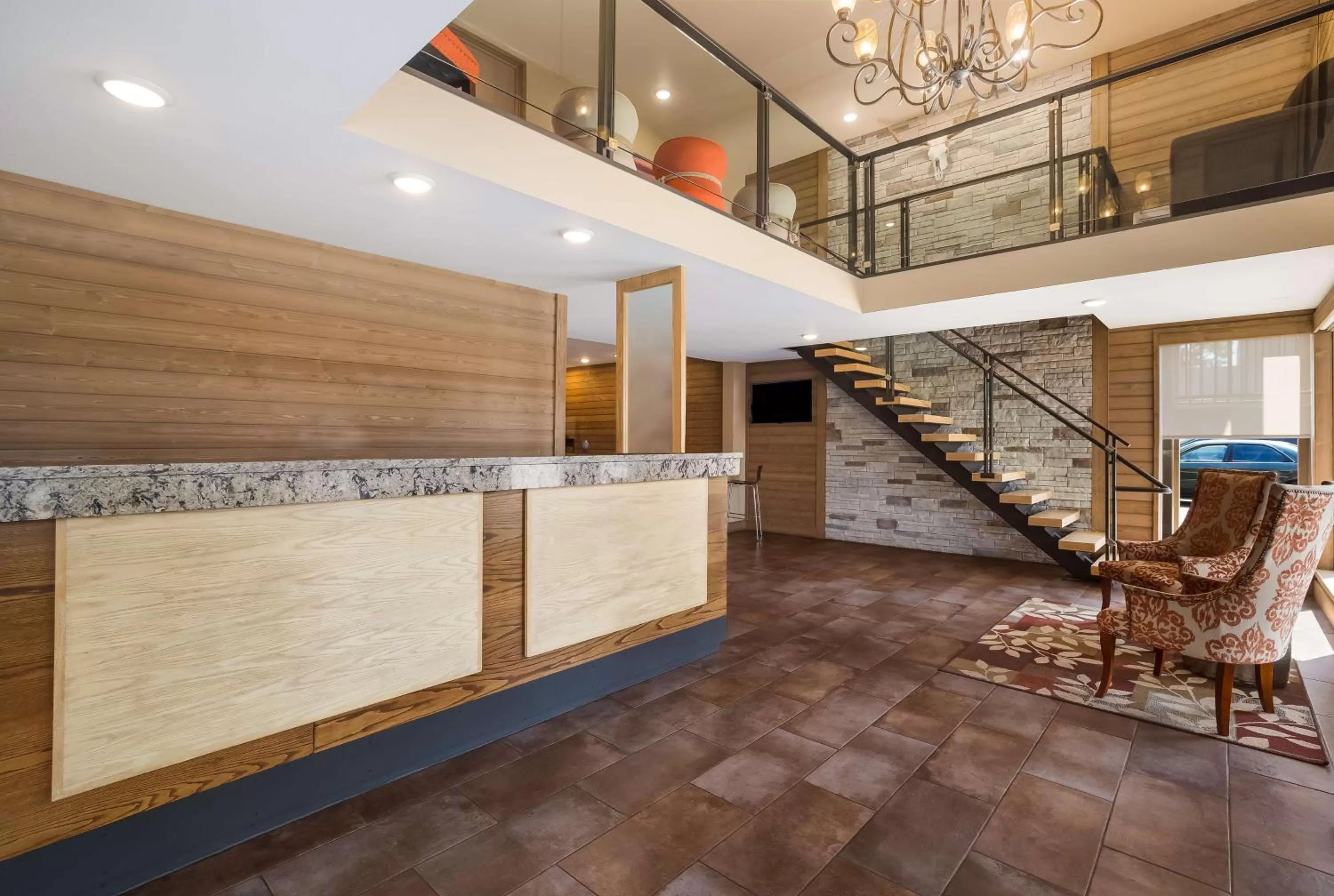 Lobby or reception in Best Western Plains Motel