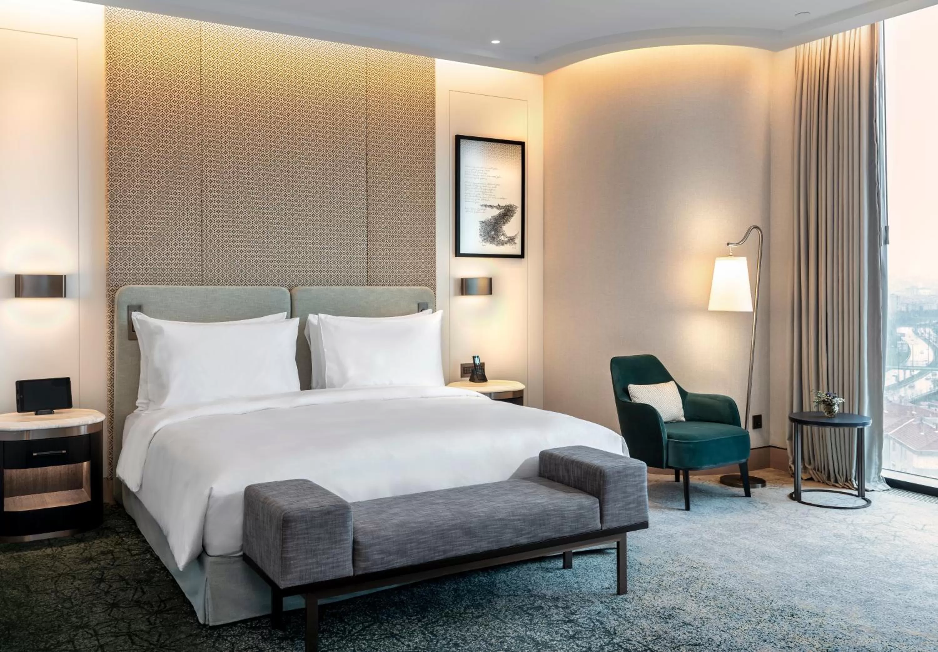 Bedroom, Bed in Address Istanbul