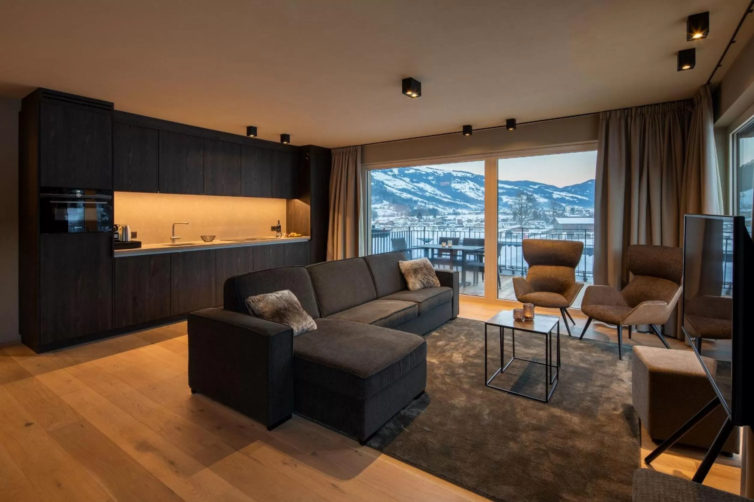 Kitchen or kitchenette in Berg & Golf Resort Westendorf by ALPS RESORTS