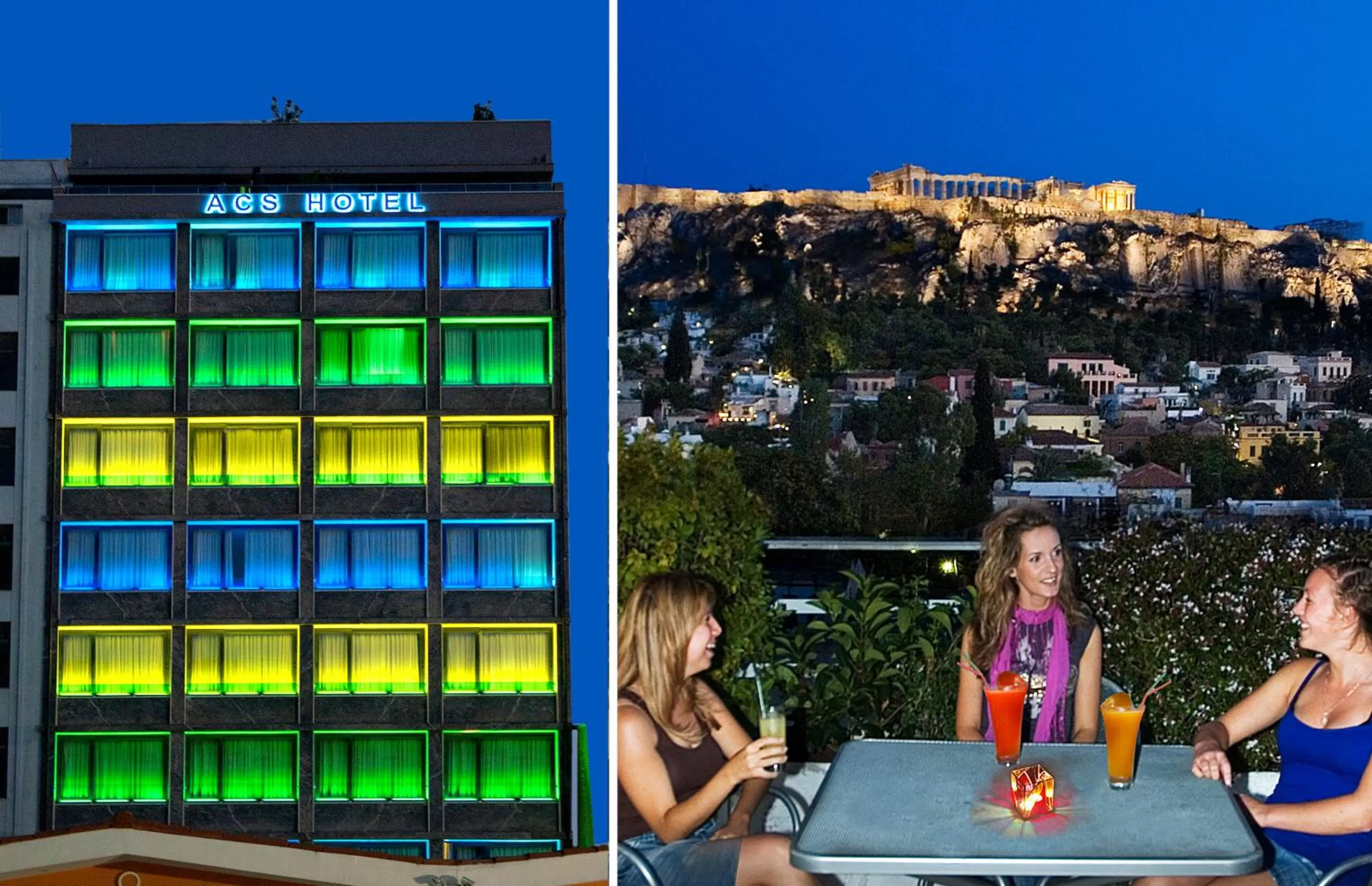 Facade/entrance in Athens Center Square Hotel