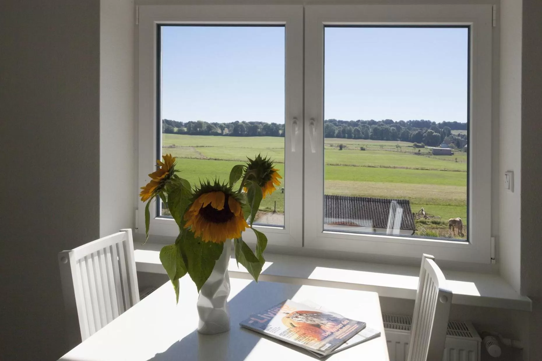 Quiet street view in mein kleinHOTEL