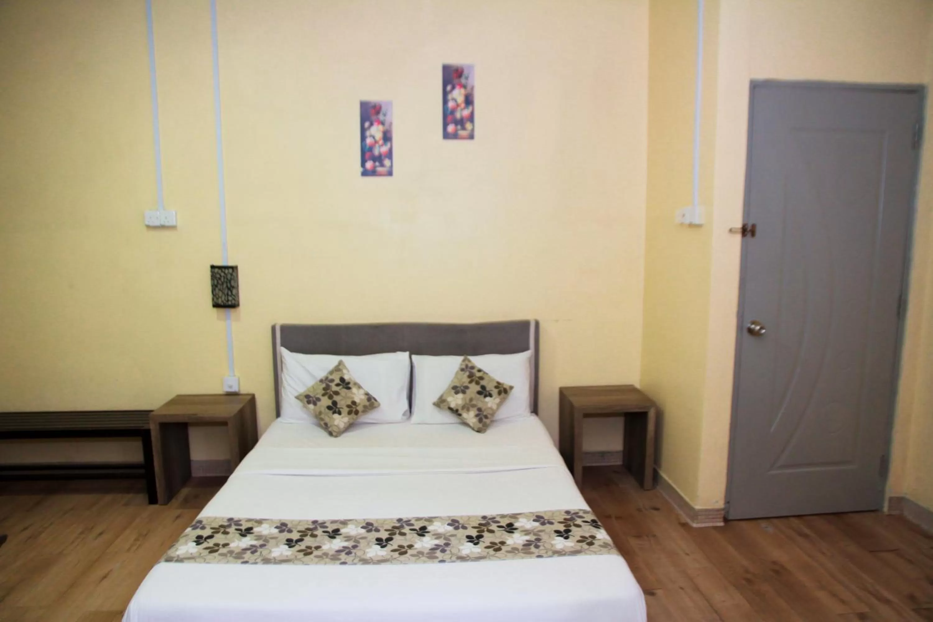 Bed in Myra Hotel Mersing