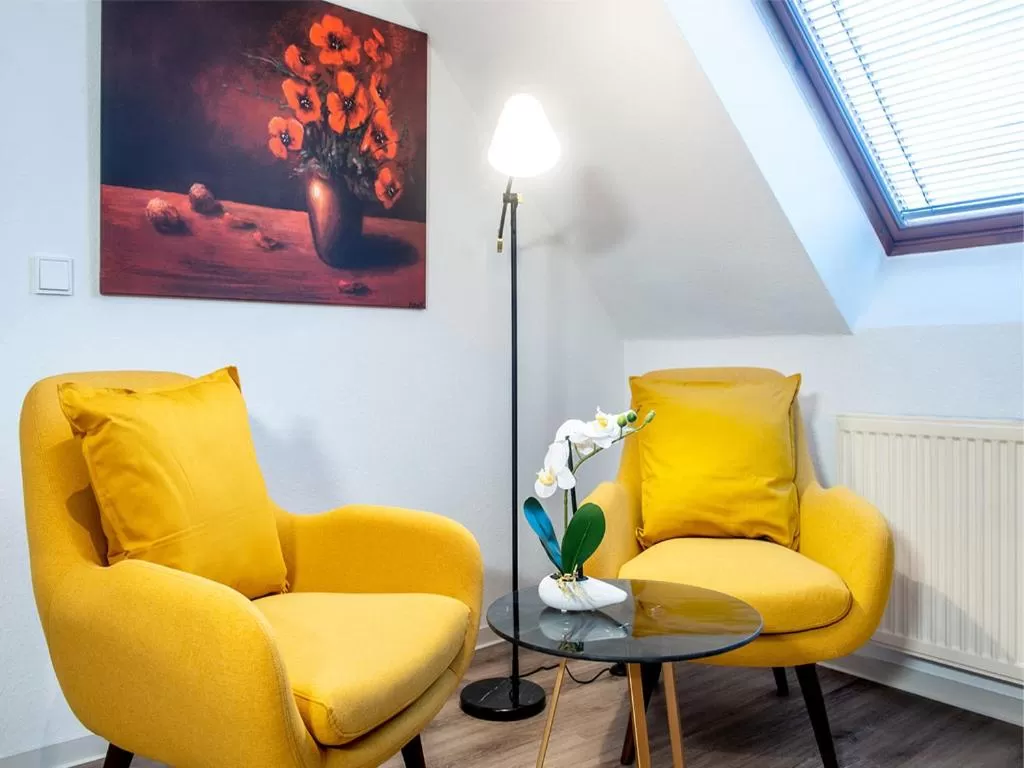 Seating area in Hotel Busch