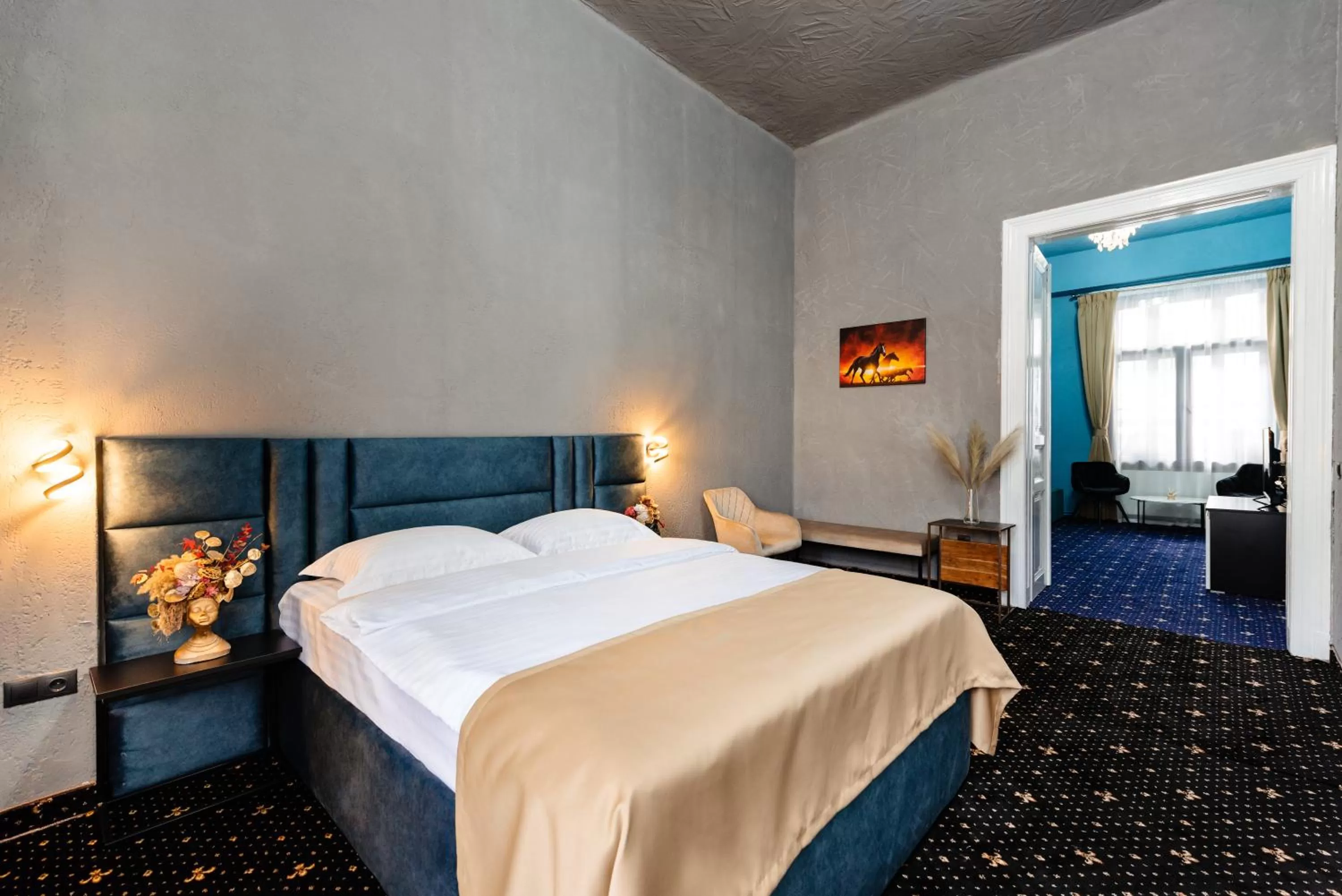 Photo of the whole room, Bed in Palace Bulevard Inn