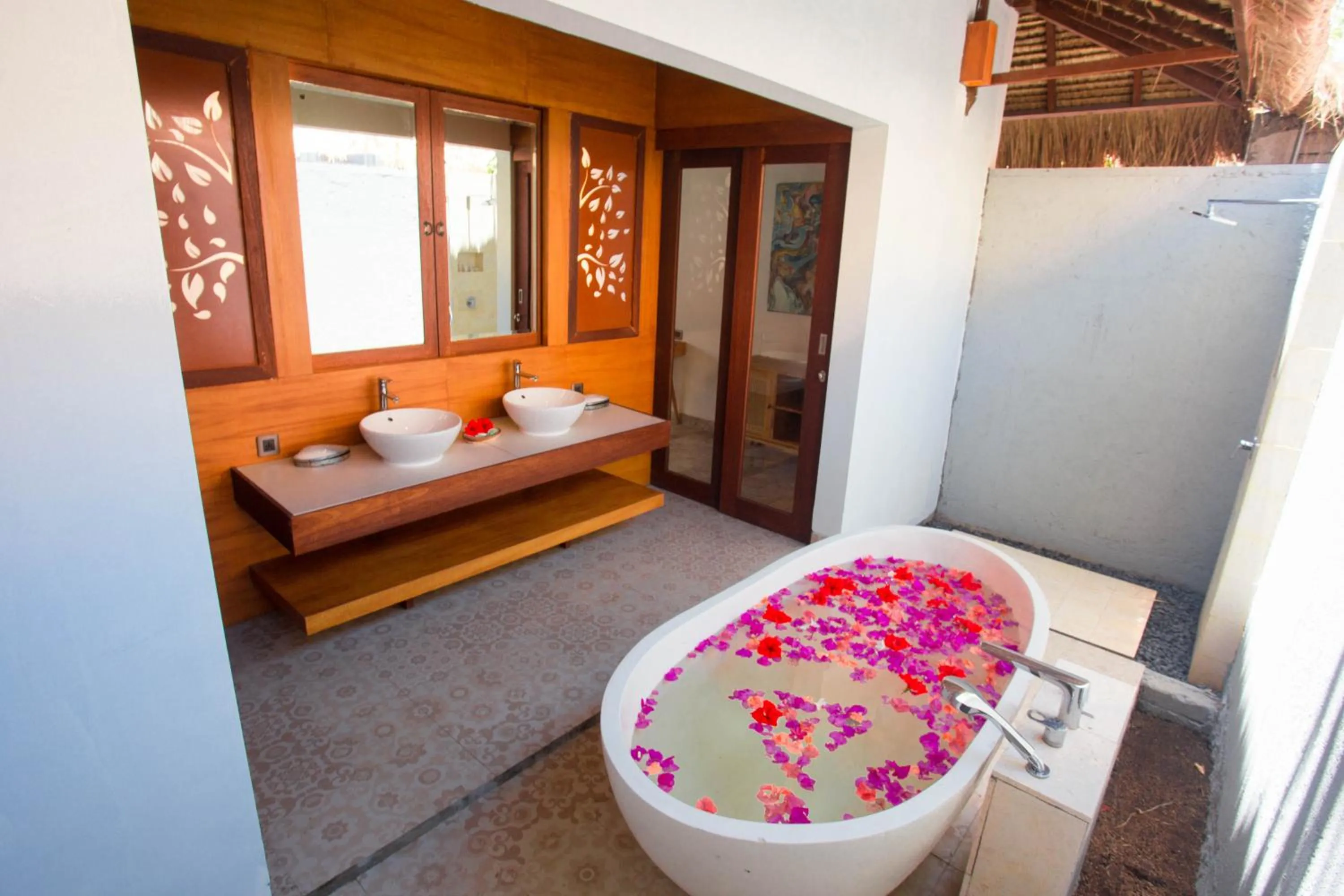 Area and facilities, Bed in A Villa Gili Air