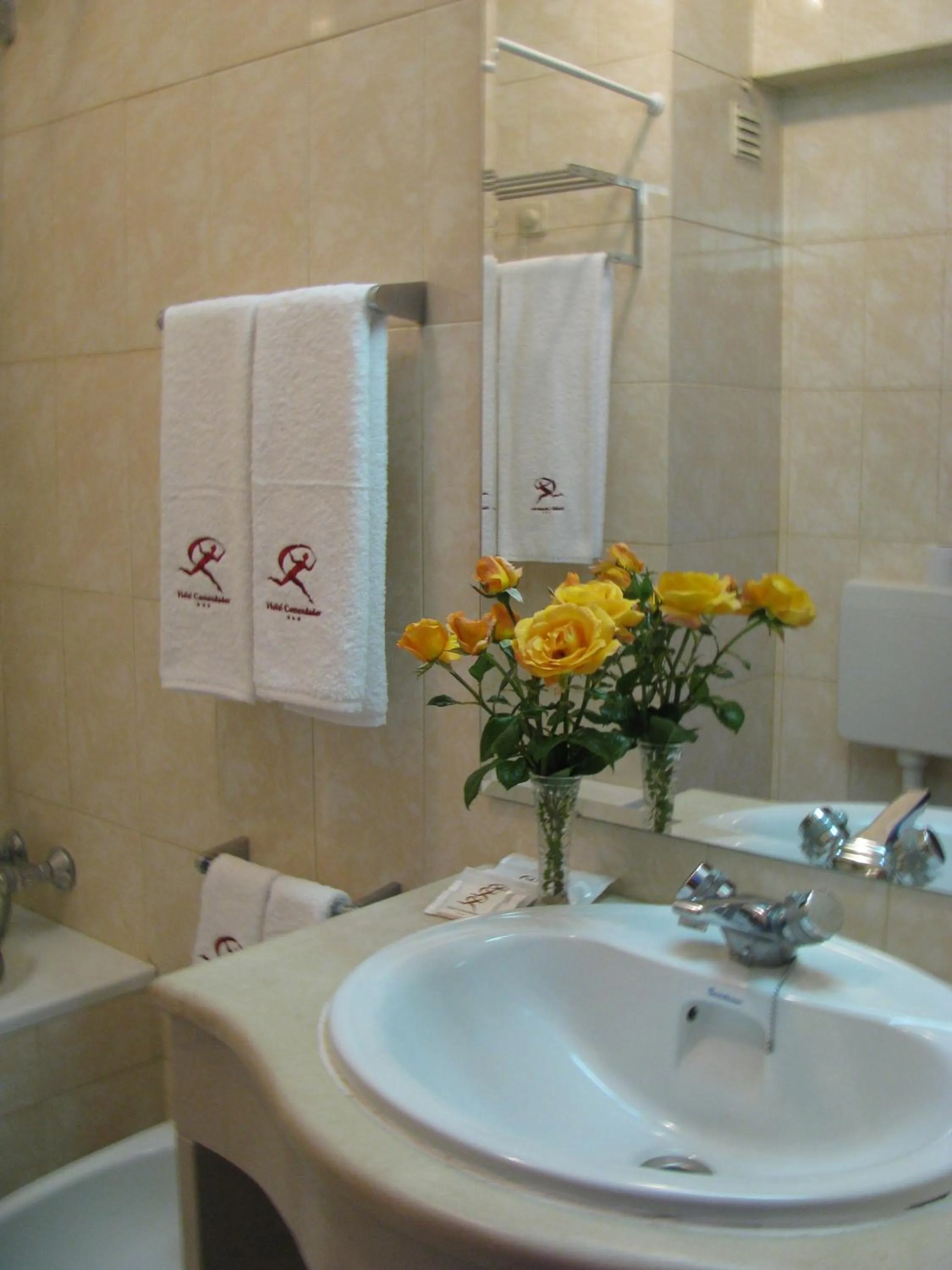 Bathroom in Hotel Comendador