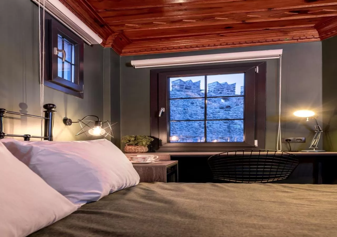 Bed in Sunset Hotel Marmaris