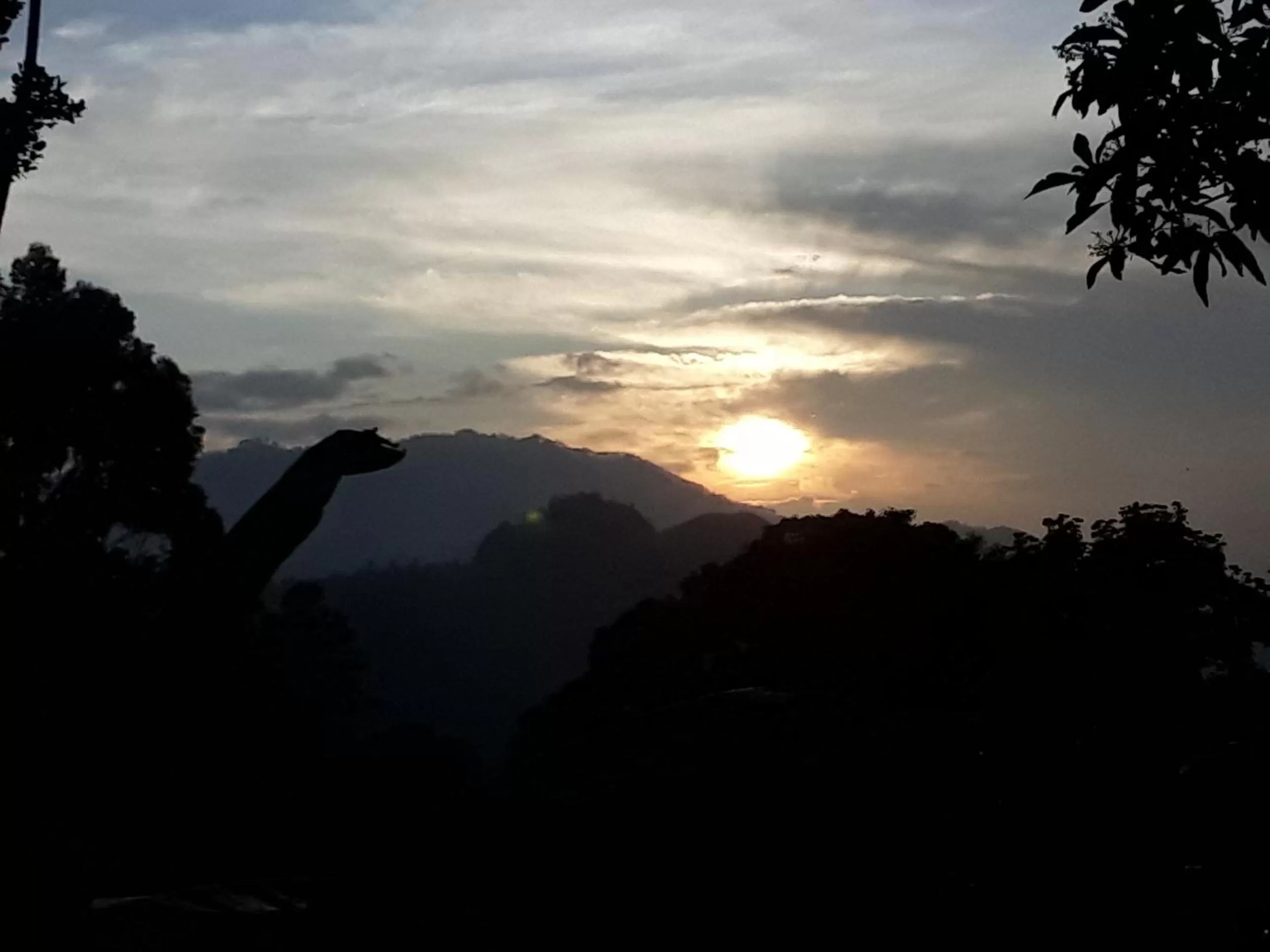 Mountain view in Dimuthu Home Stay