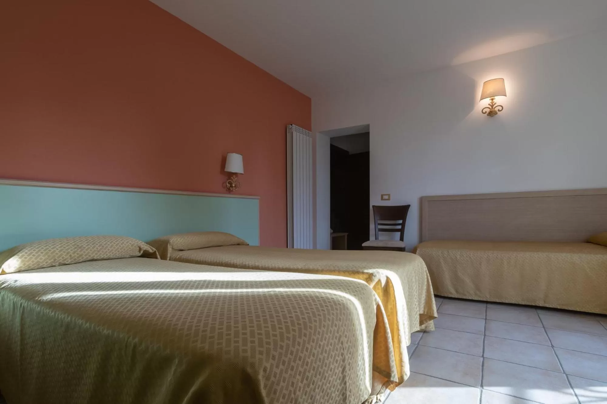 Bed in Hotel Don Giovanni