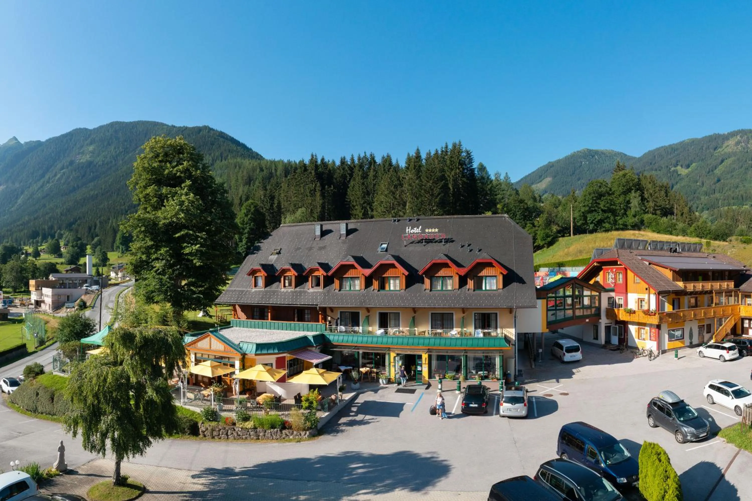 Property building in Hotel Vitaler Landauerhof