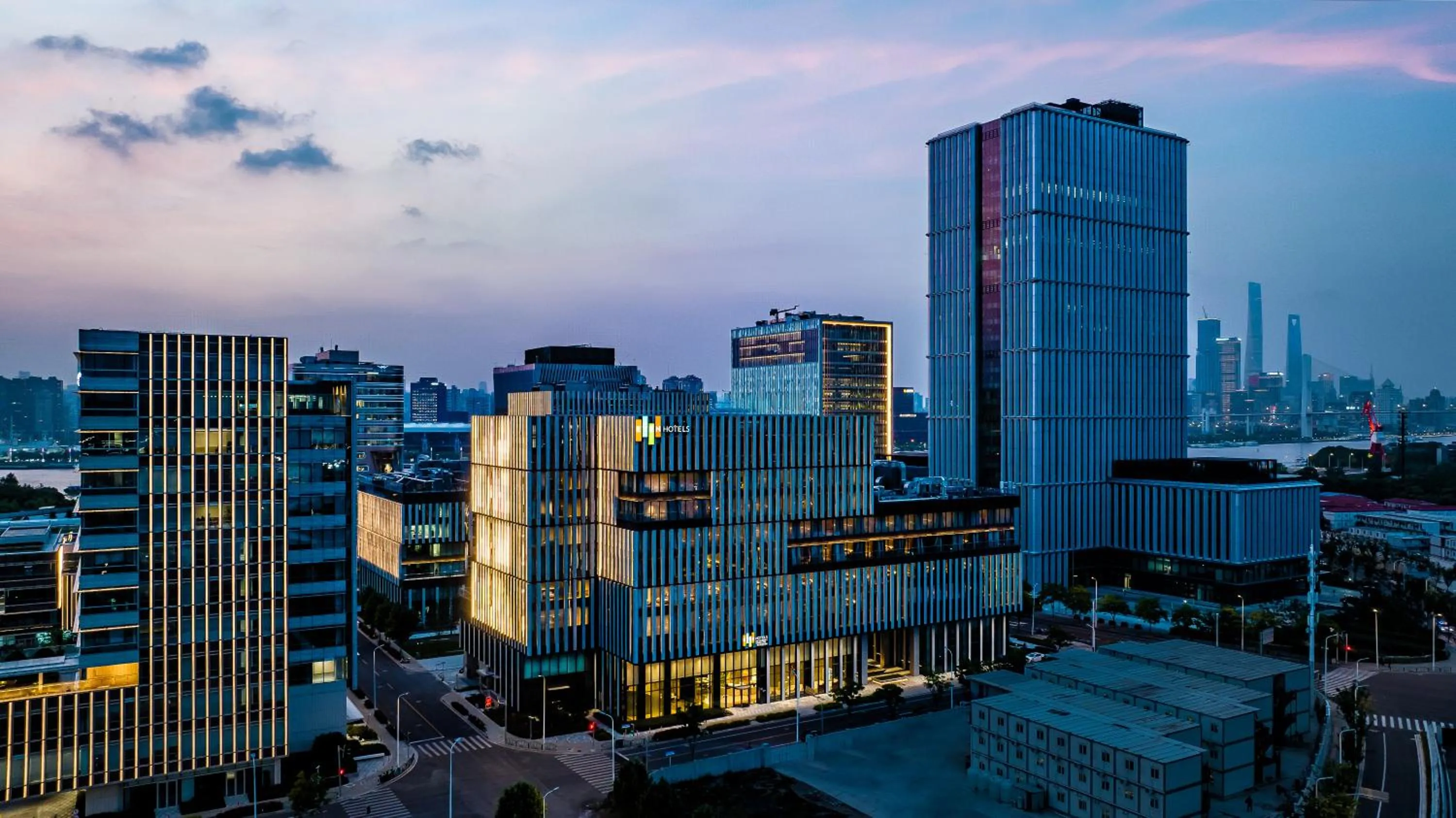 Property building in EVEN Hotels Shanghai Expo by IHG