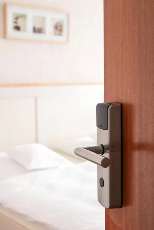 Photo of the whole room, Bed in Akzent Hotel Dorn