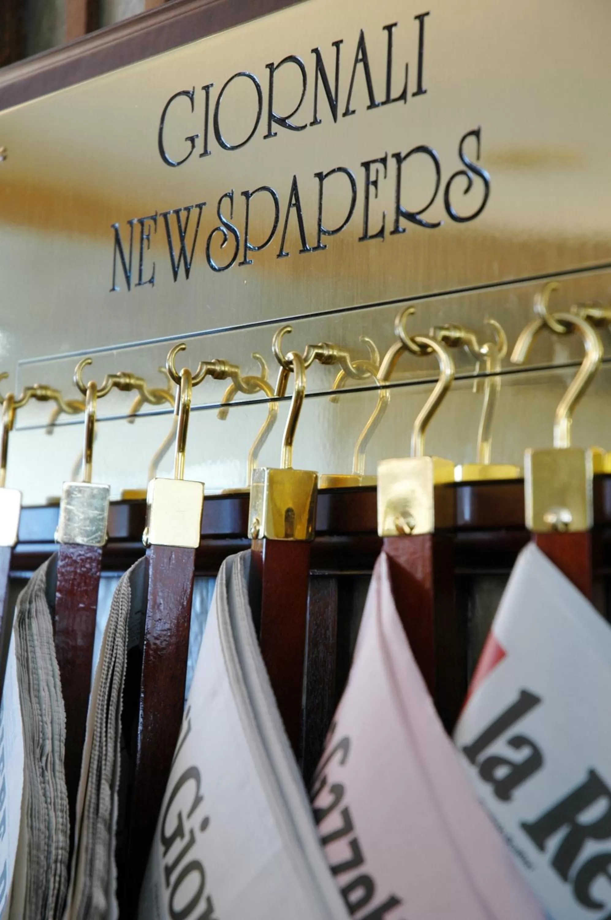 Decorative detail in Hotel Continental Brescia