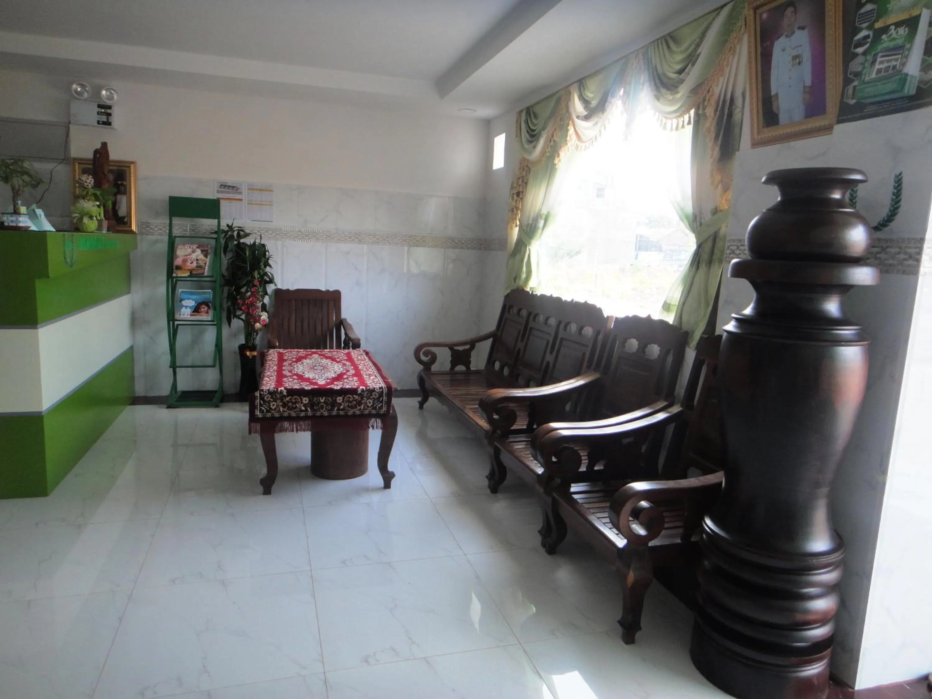 Lobby or reception in Marany Guesthouse