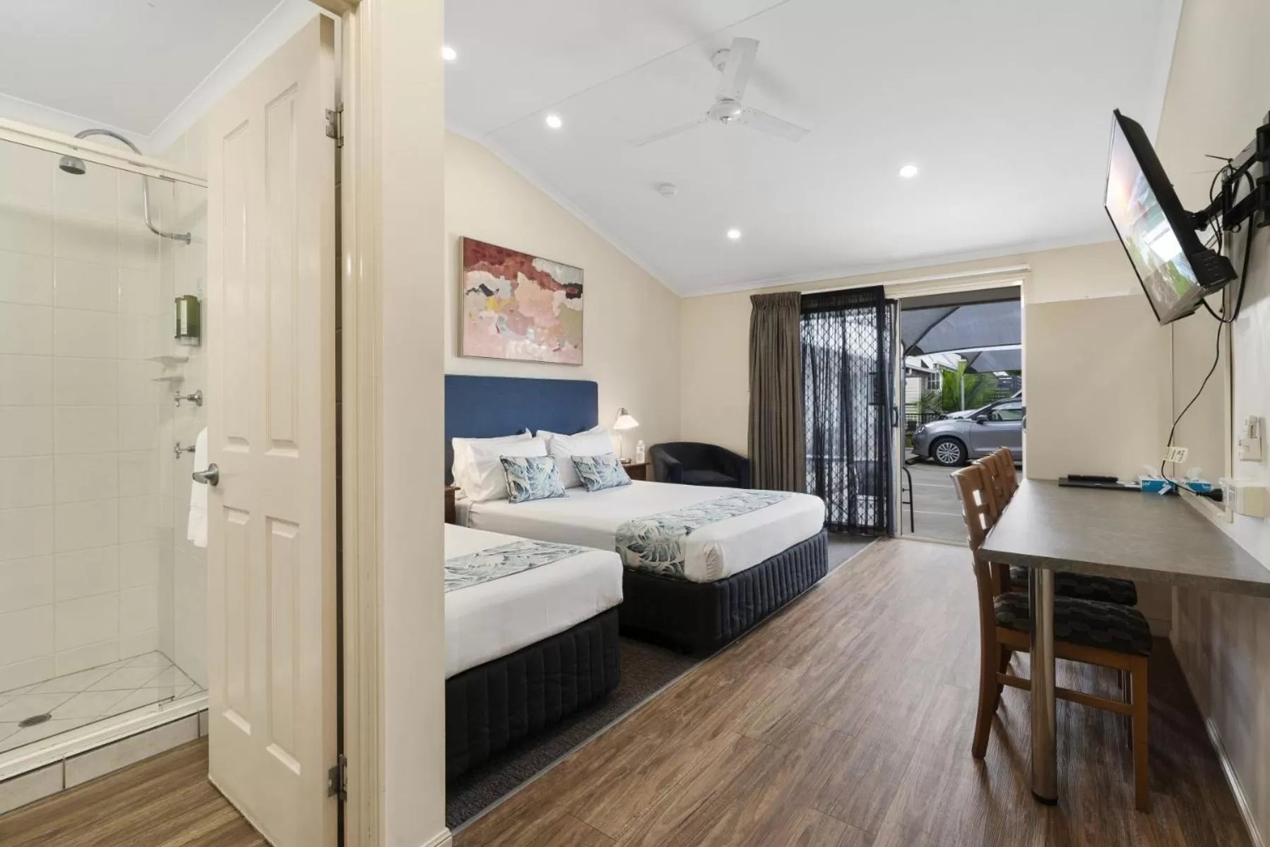 Bedroom, Bed in Caboolture Central Motor Inn, Sure Stay Collection by BW