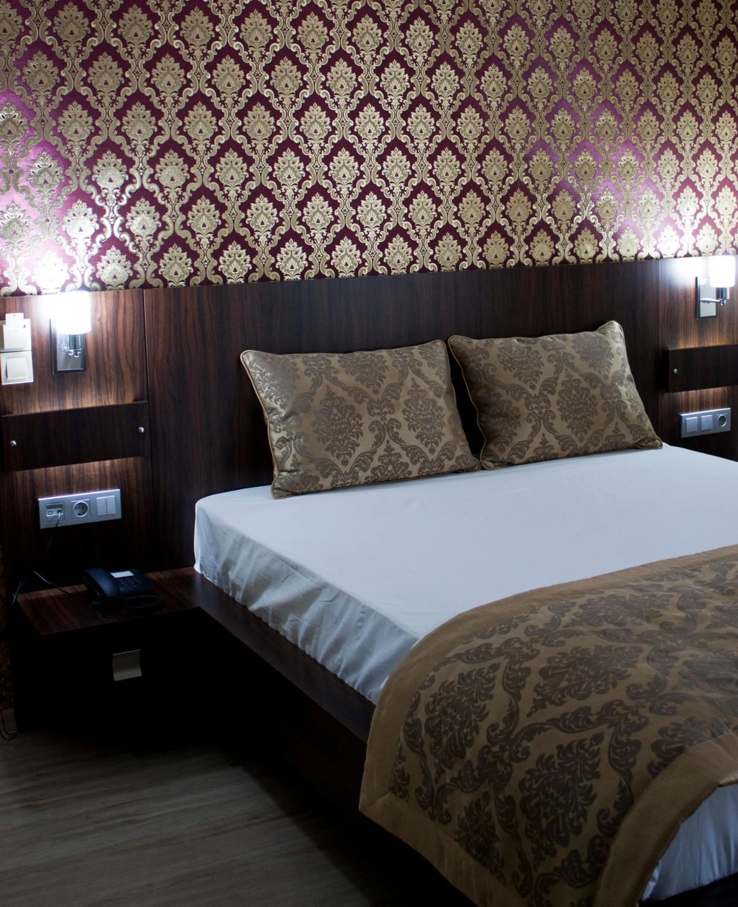 Bed in Istanbul Central Hotel
