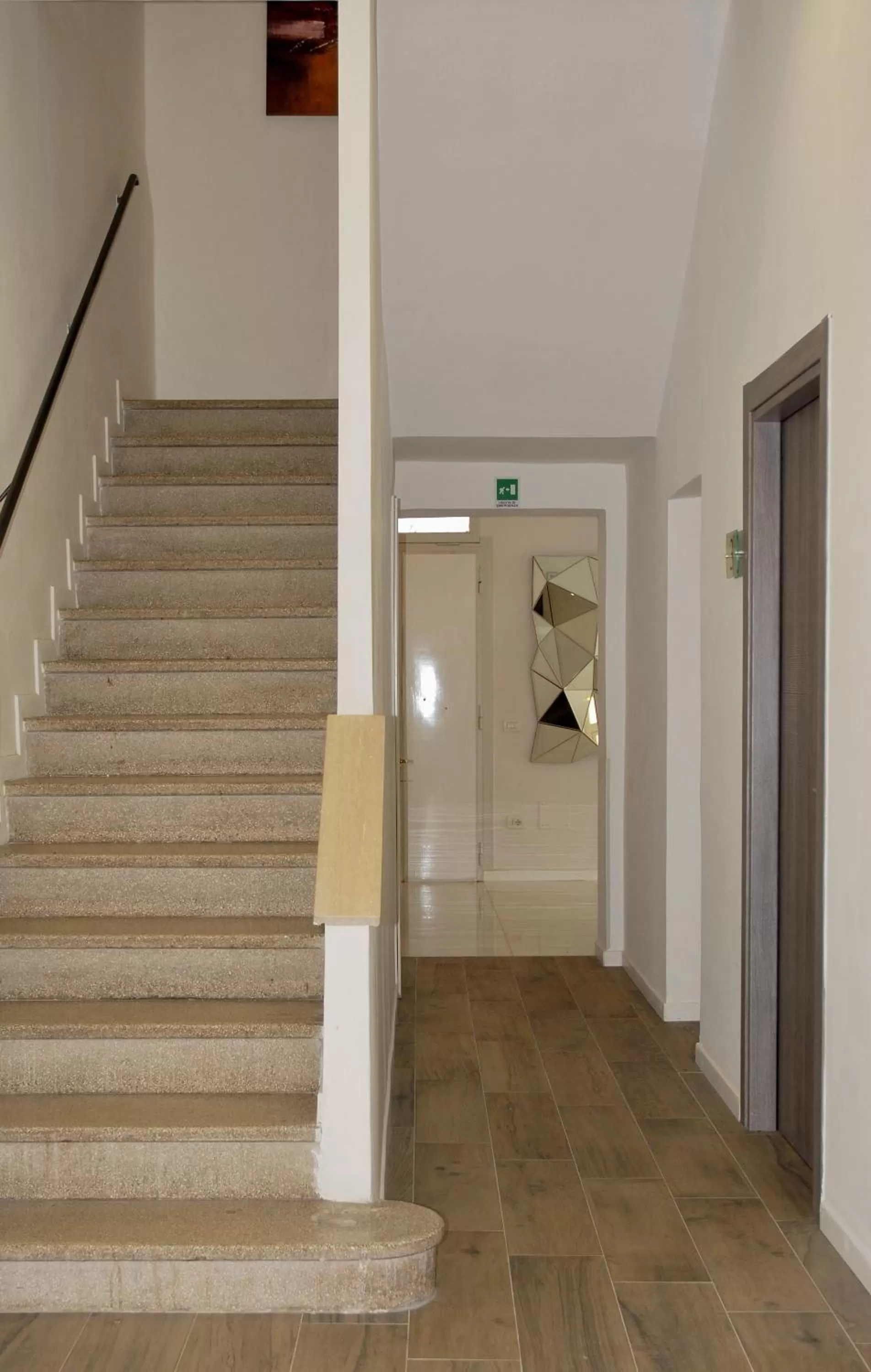 Decorative detail in Academy Hotel