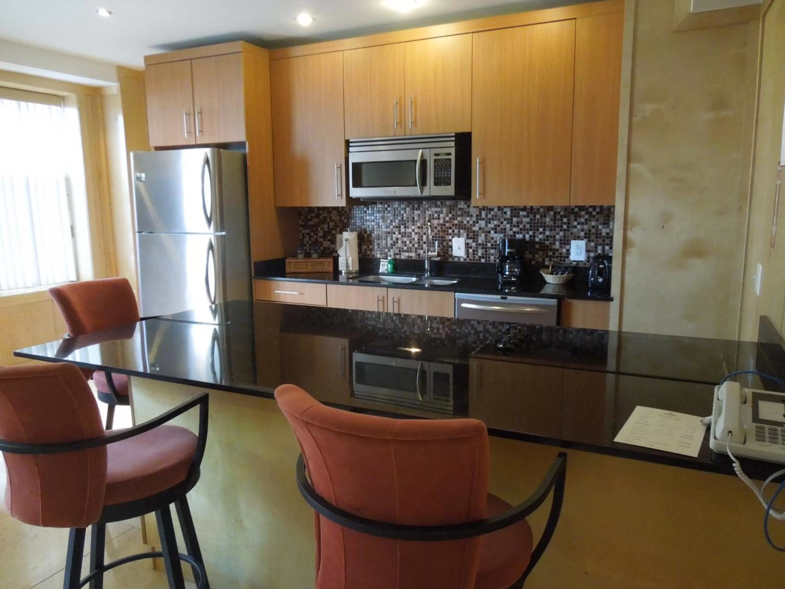 Kitchen or kitchenette in The Eldon Luxury Suites