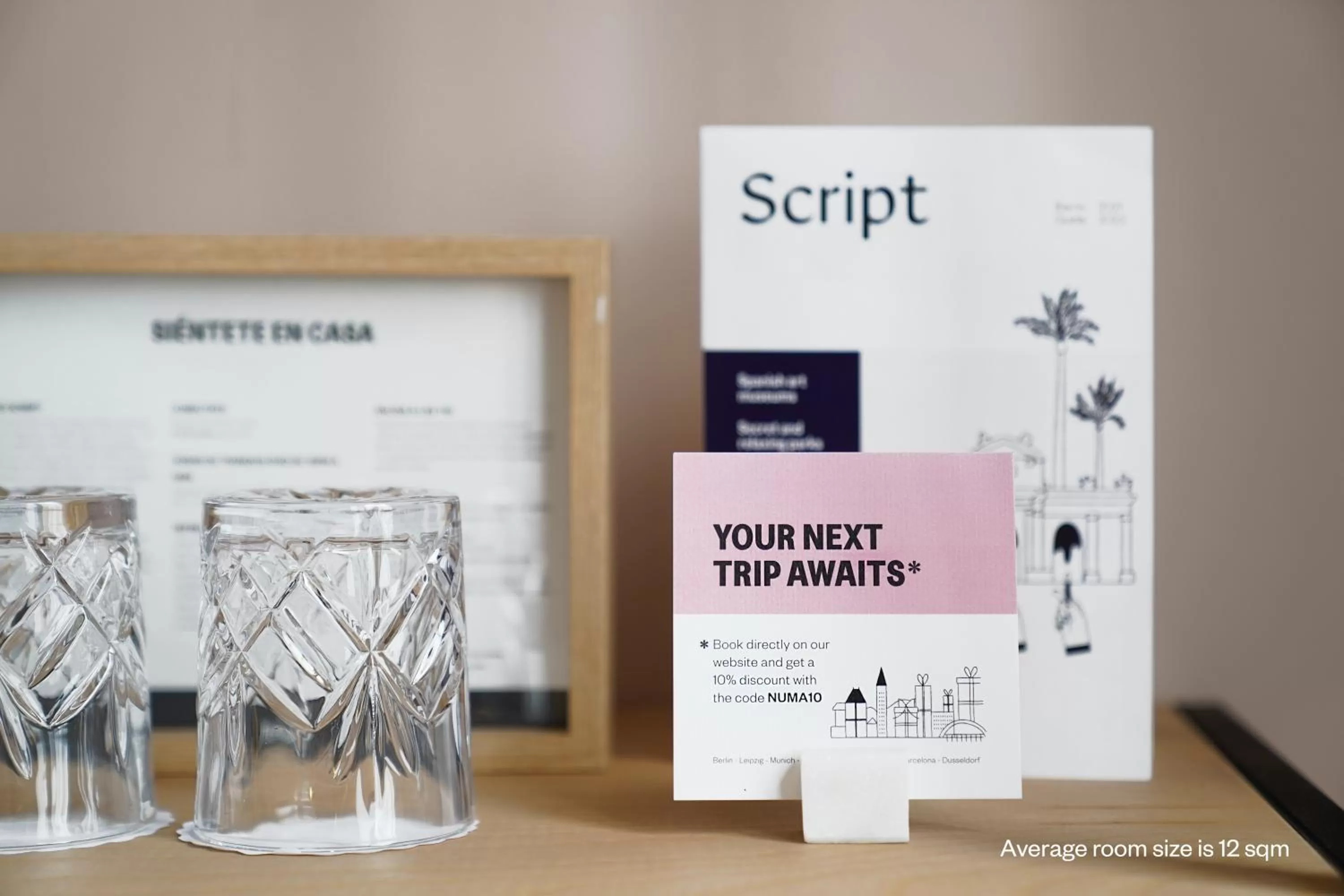 Decorative detail in Numa Madrid Script