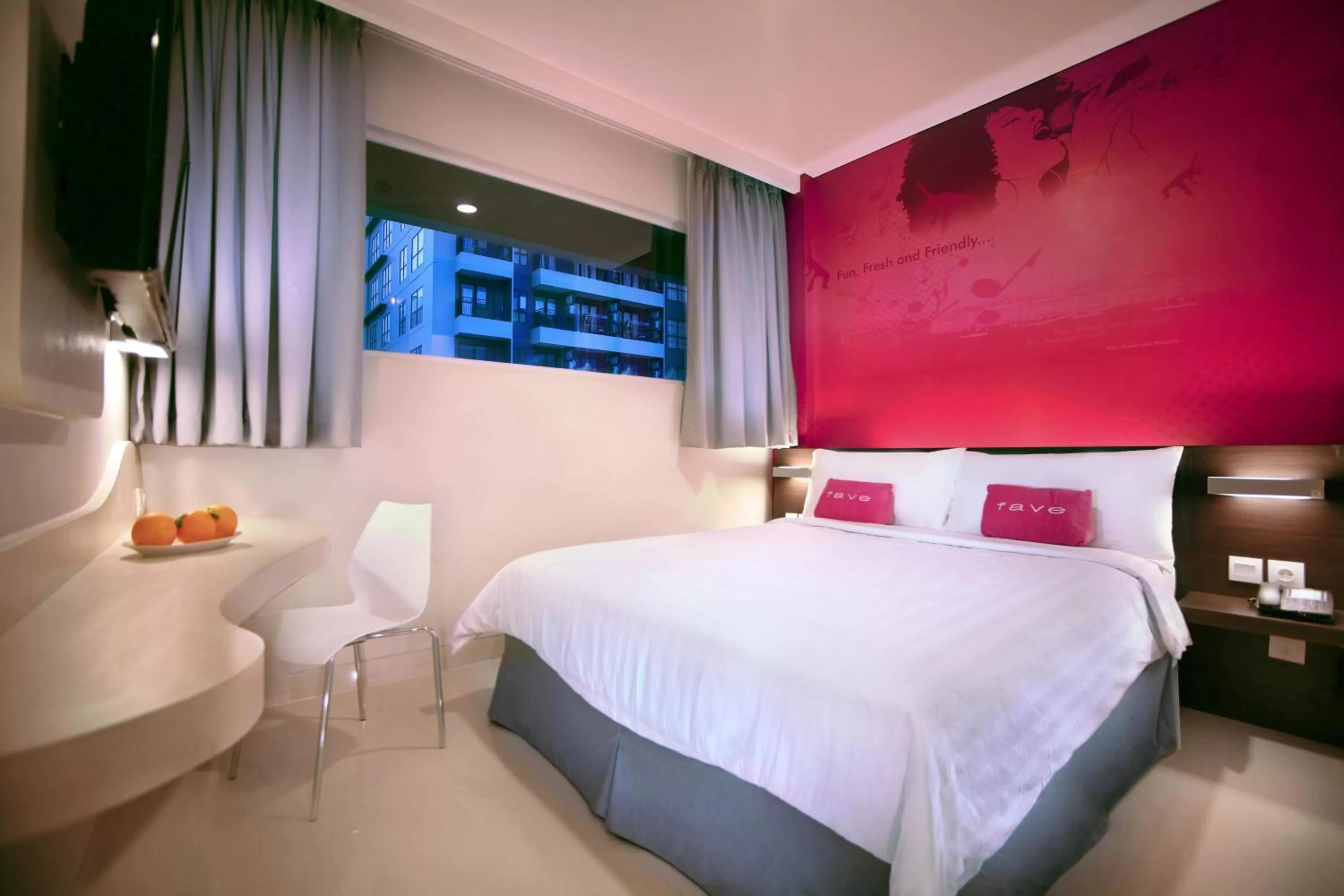 Bed in favehotel Gatot Subroto Jakarta