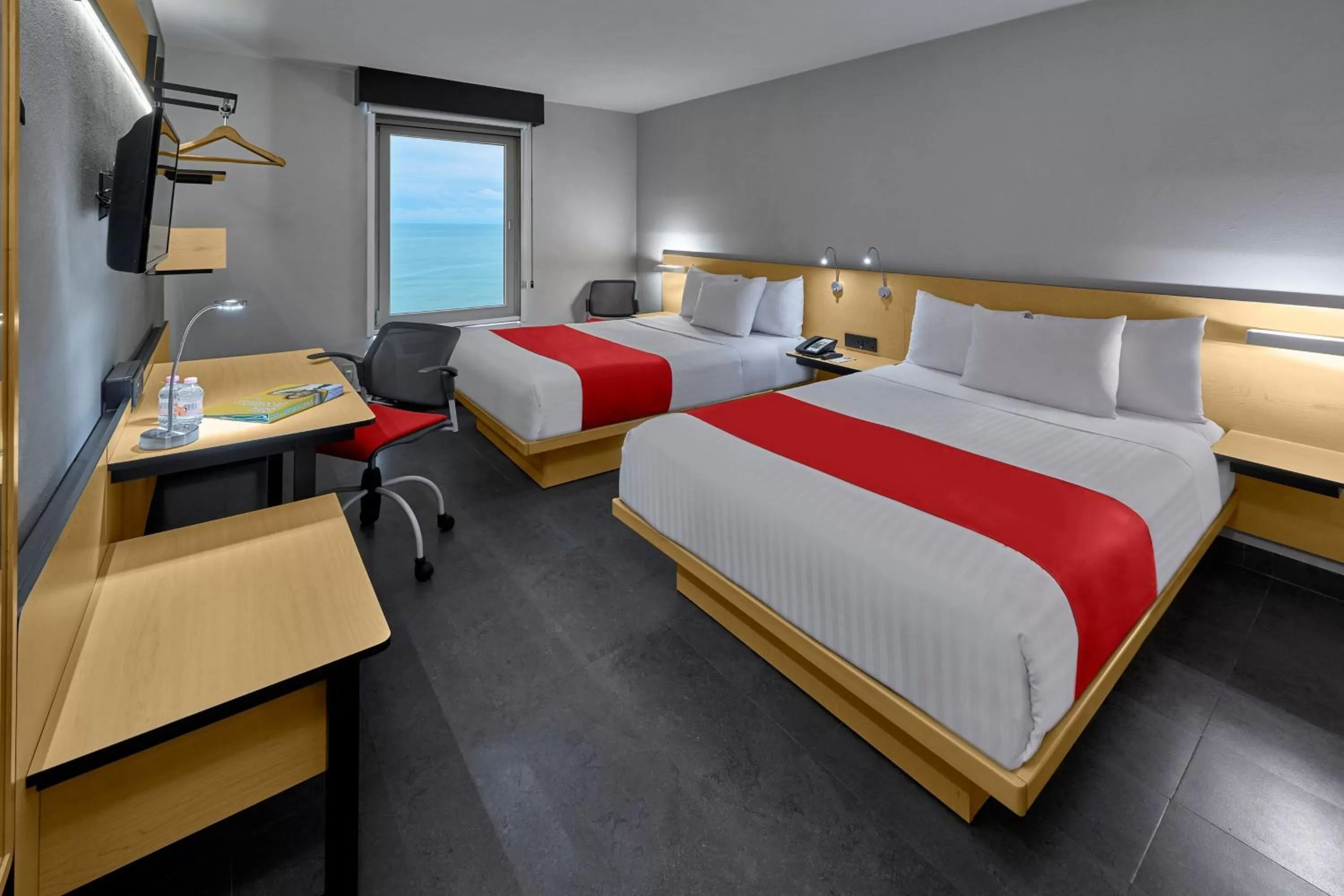 Bedroom, Bed in City Express by Marriott Veracruz