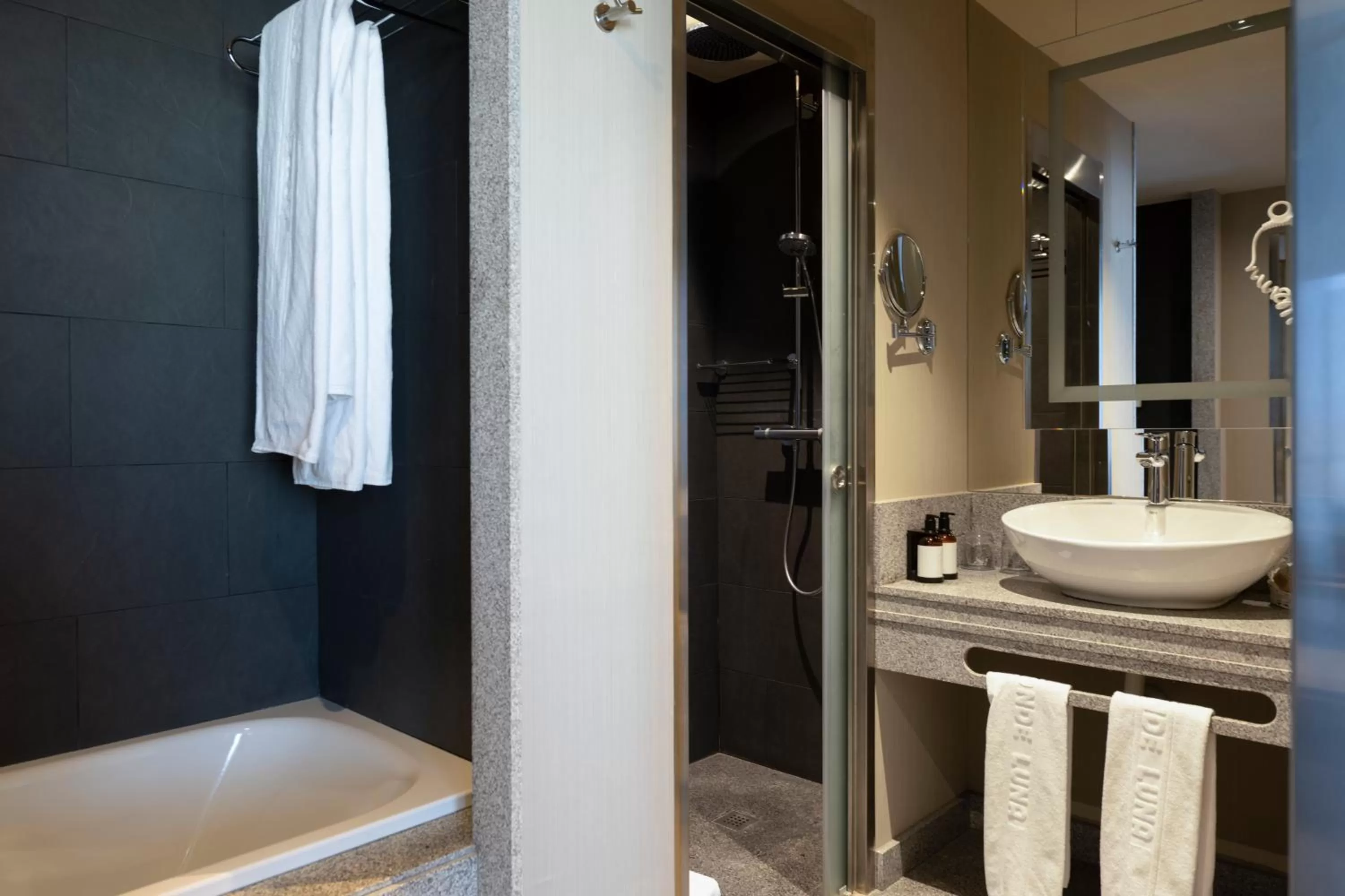 Bathroom in Barceló León Conde Luna