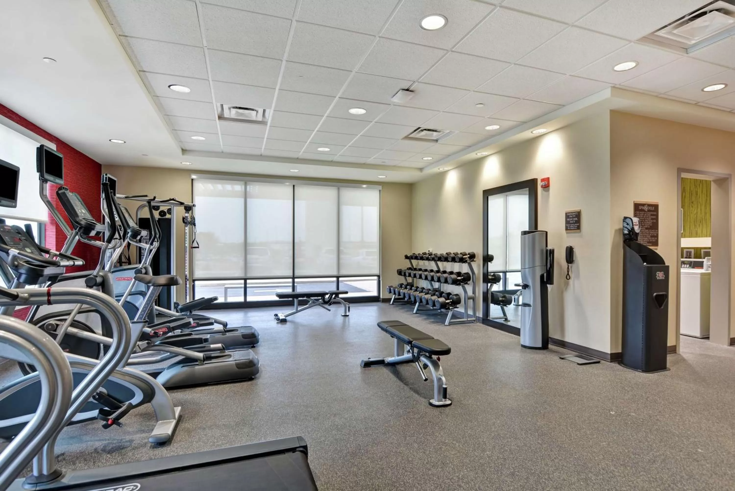 Fitness centre/facilities in Home2 Suites By Hilton Madison Huntsville Airport