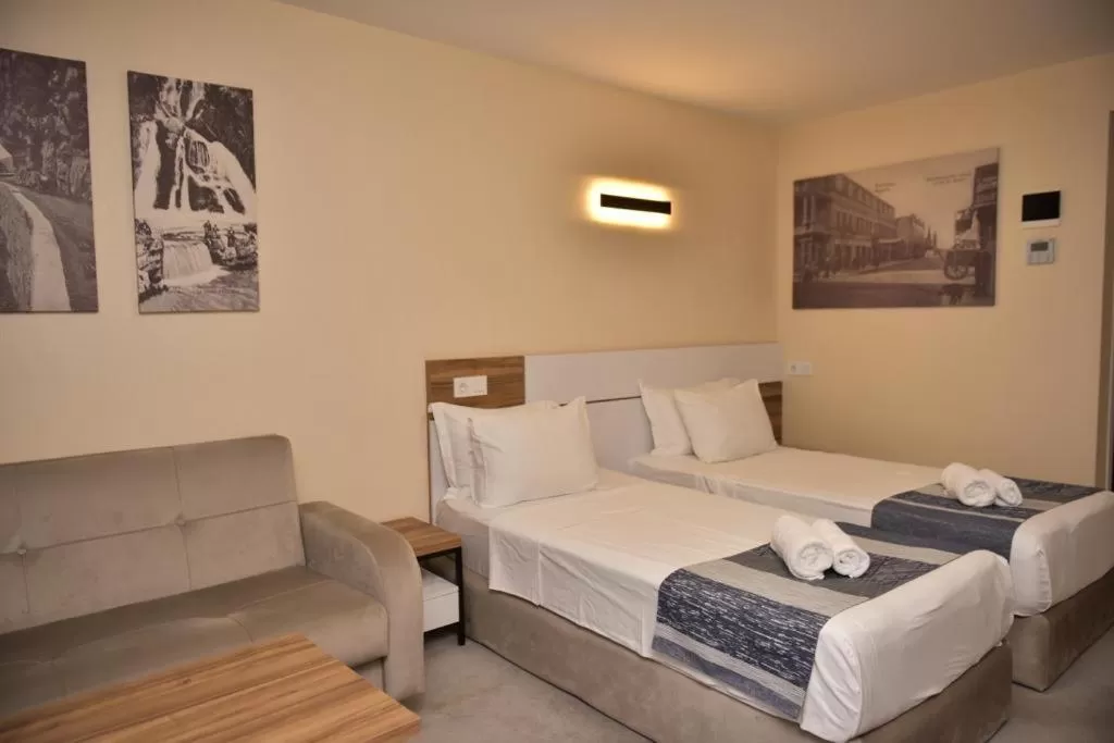 Bed in Old Batumi Hotel