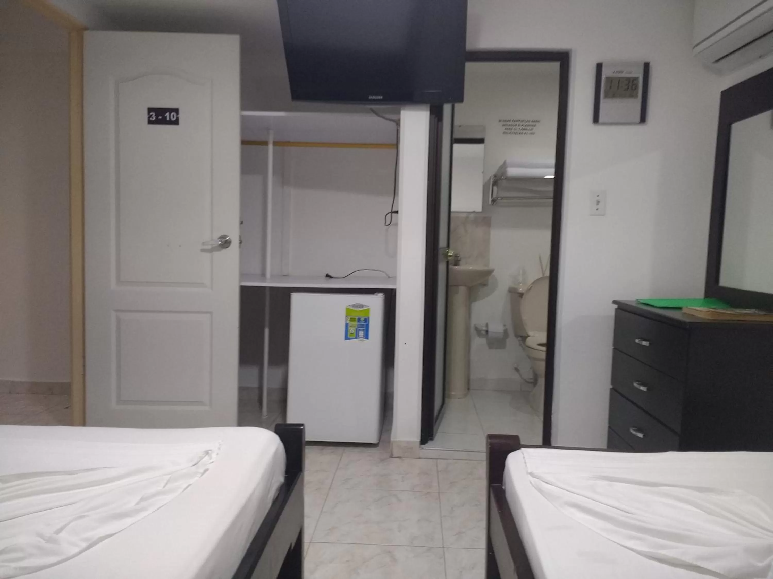 Bed in Hotel Jardin De Tequendama