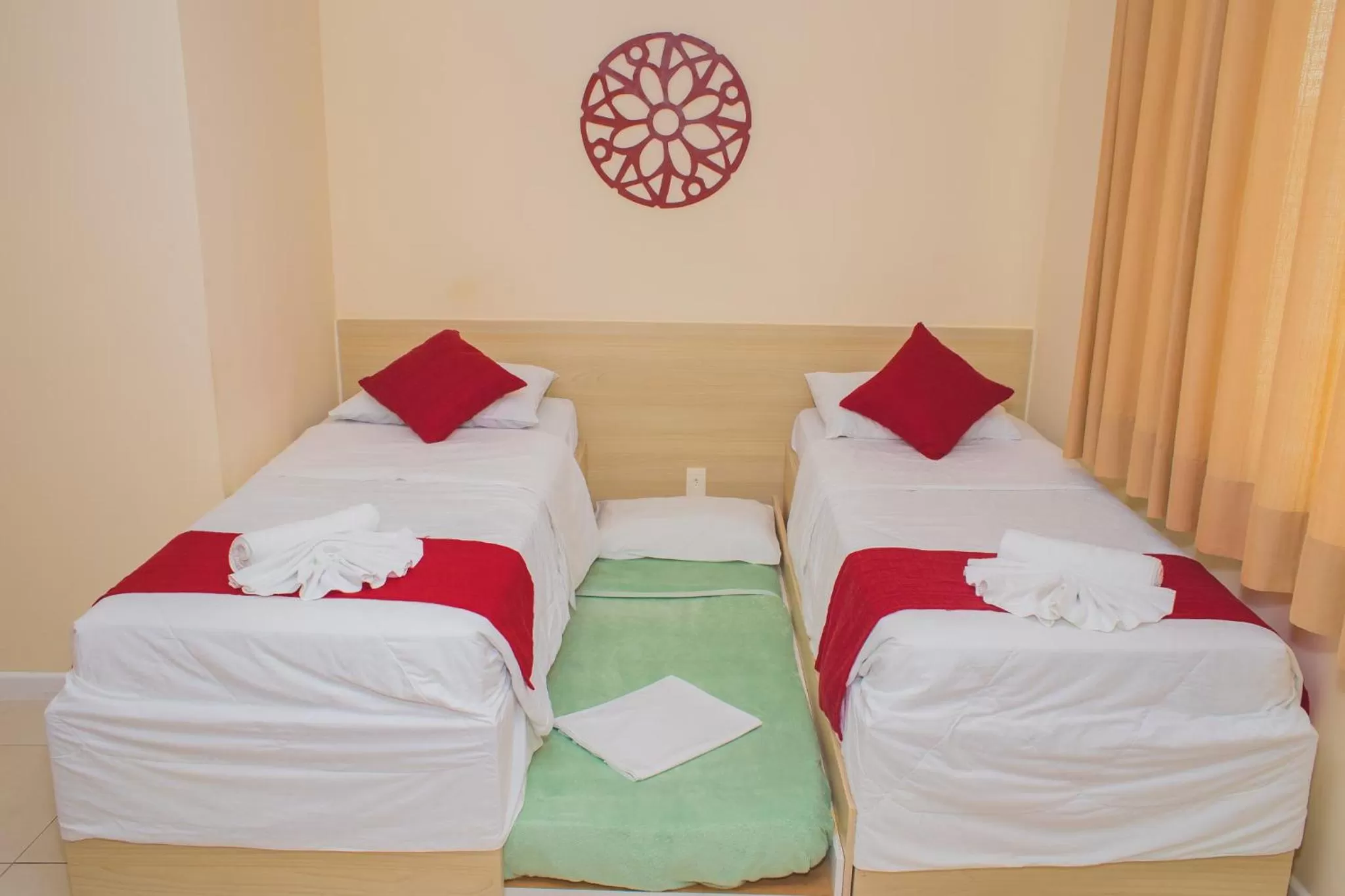 Bed in Ocean View Hotel