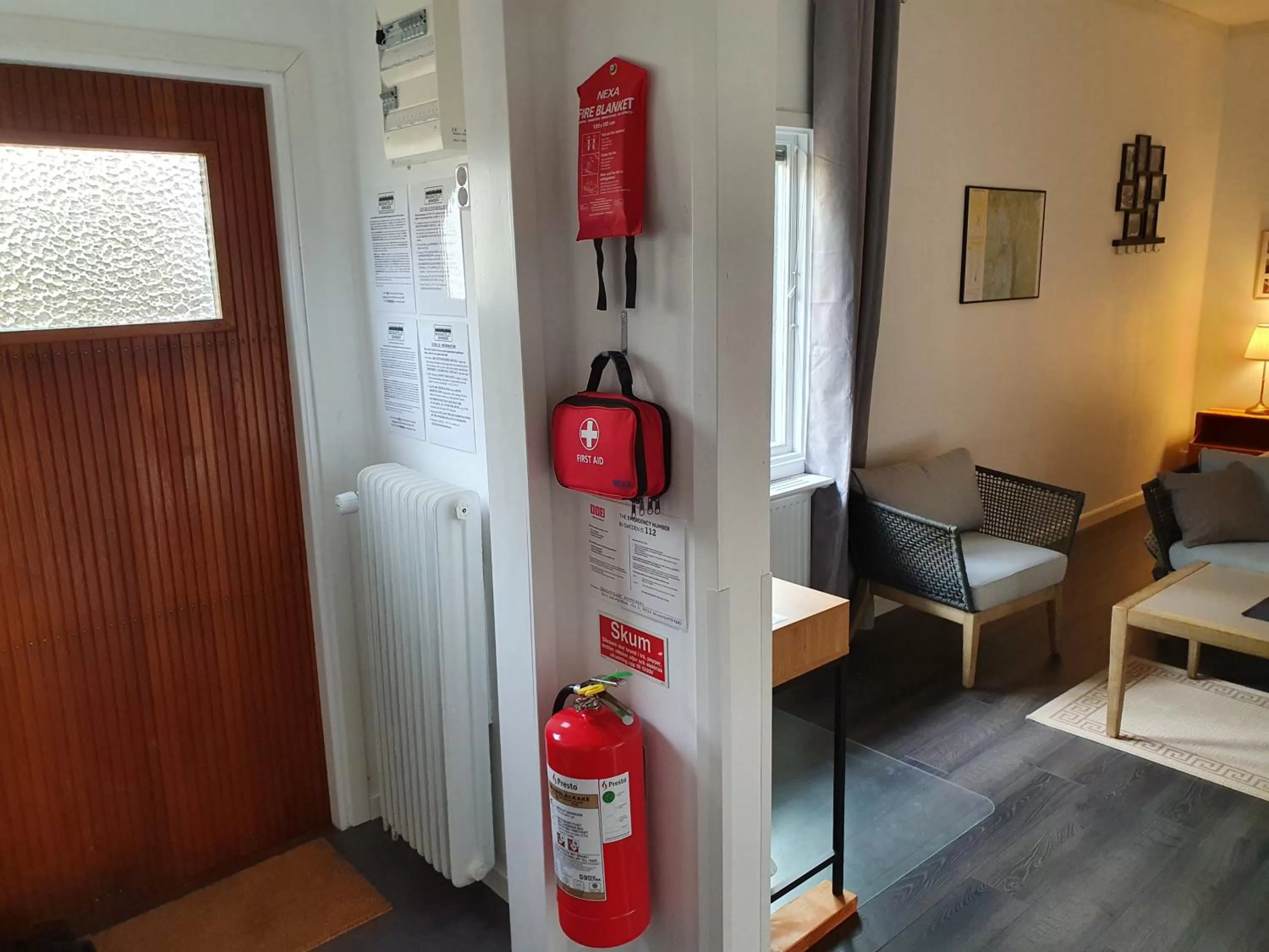 Area and facilities in Brukshotellet Skinnsberg