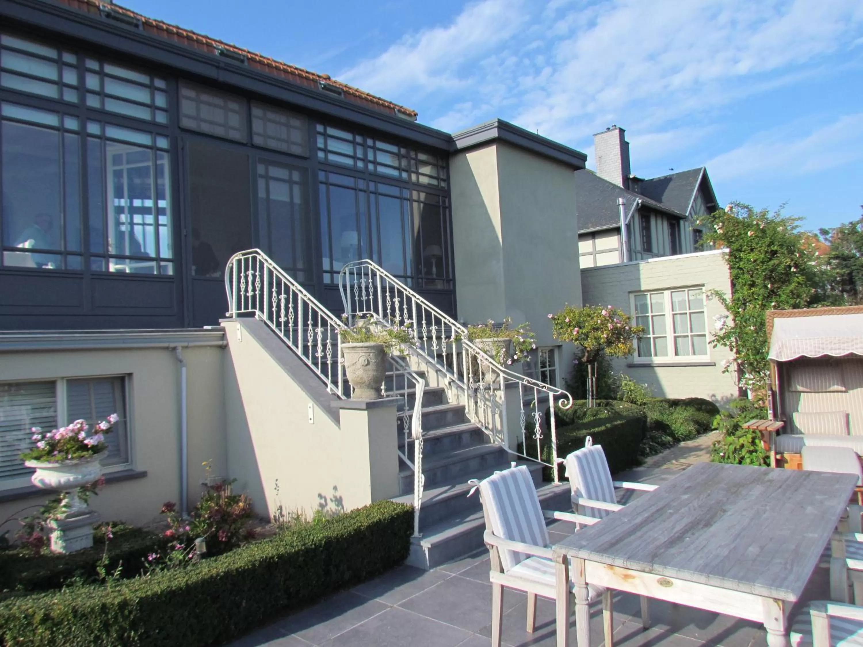 Garden, Property Building in Bed & Breakfast Het Zilte Zand - Westende - Middelkerke - De Kust