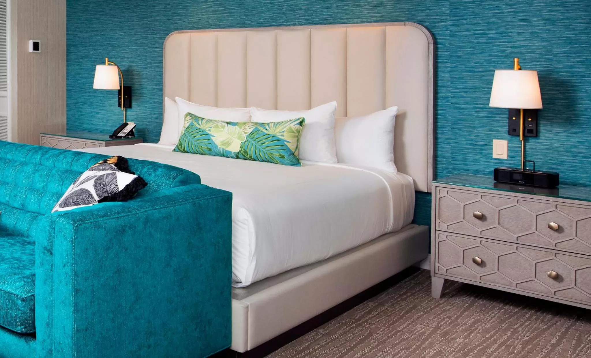 Bedroom, Bed in Beau Rivage Resort & Casino