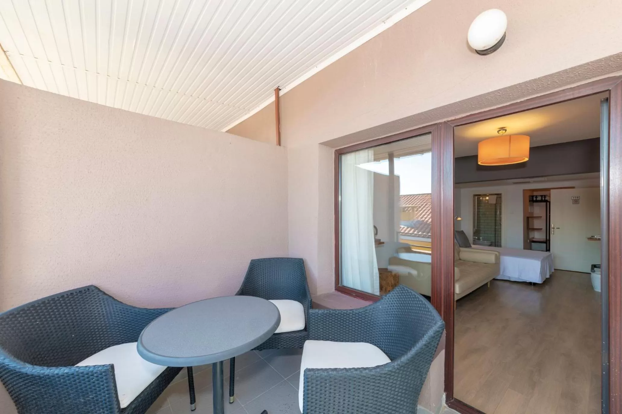 Balcony/Terrace in Rumours Inn