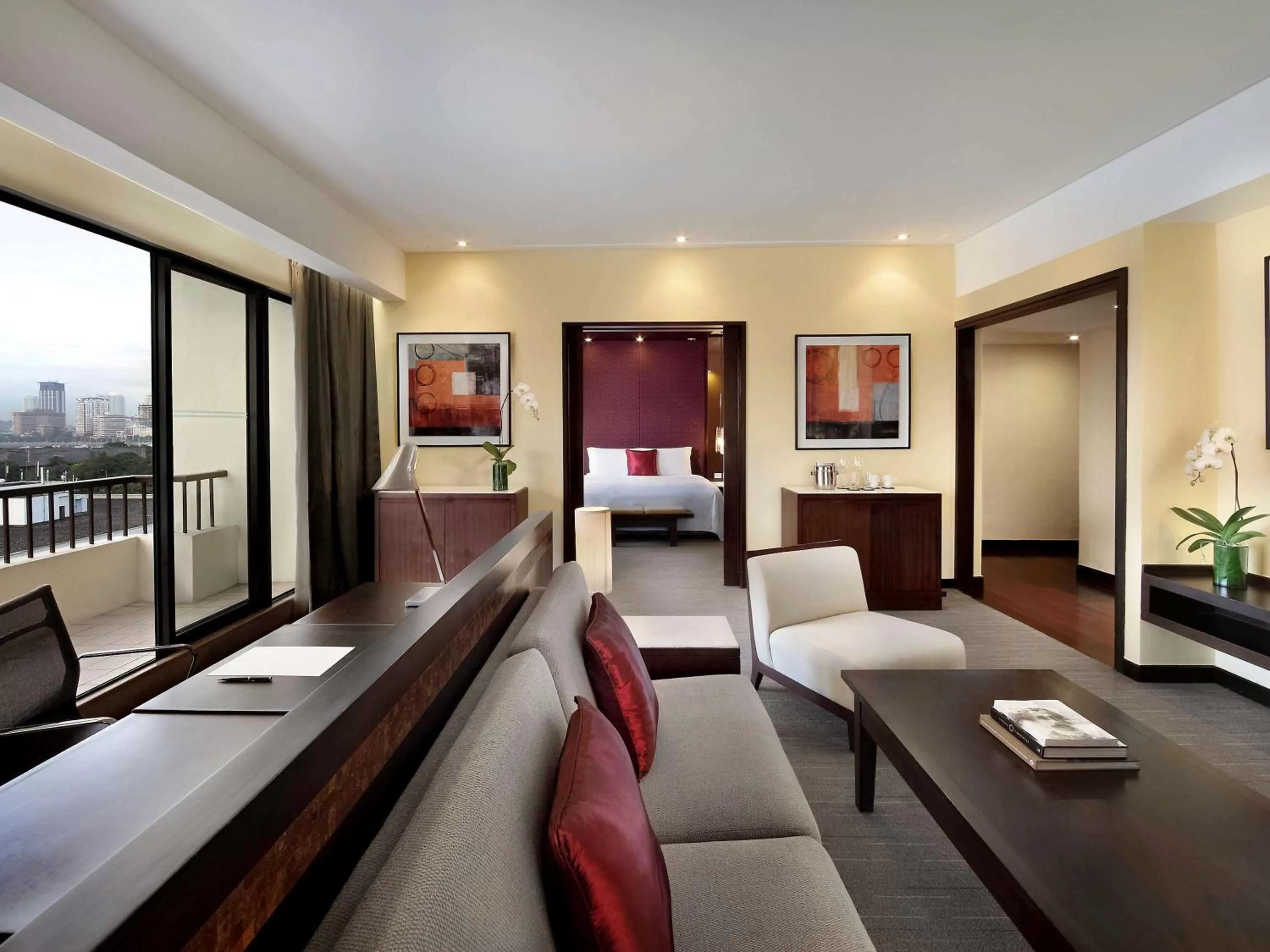 Photo of the whole room in Sofitel Philippine Plaza Manila