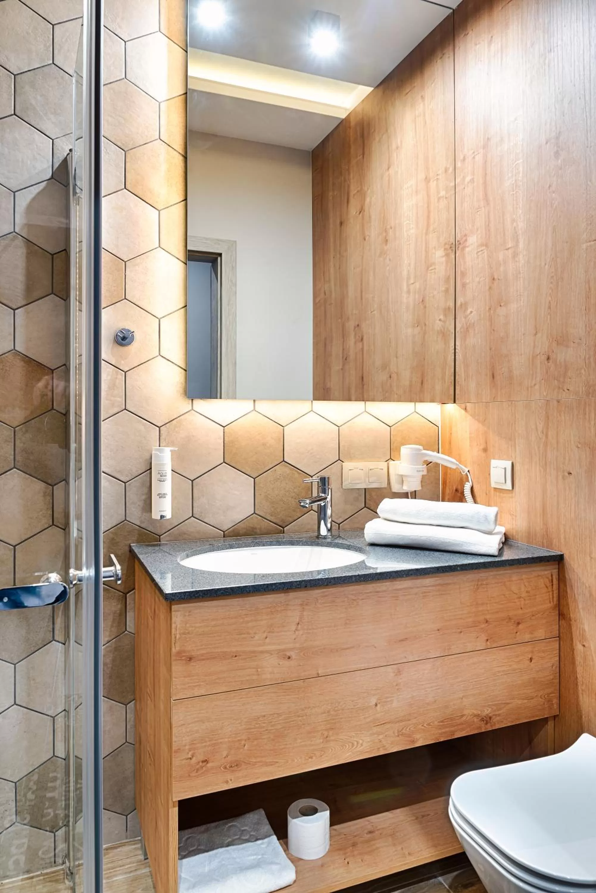 Bathroom in Citi Hotel's Łódź