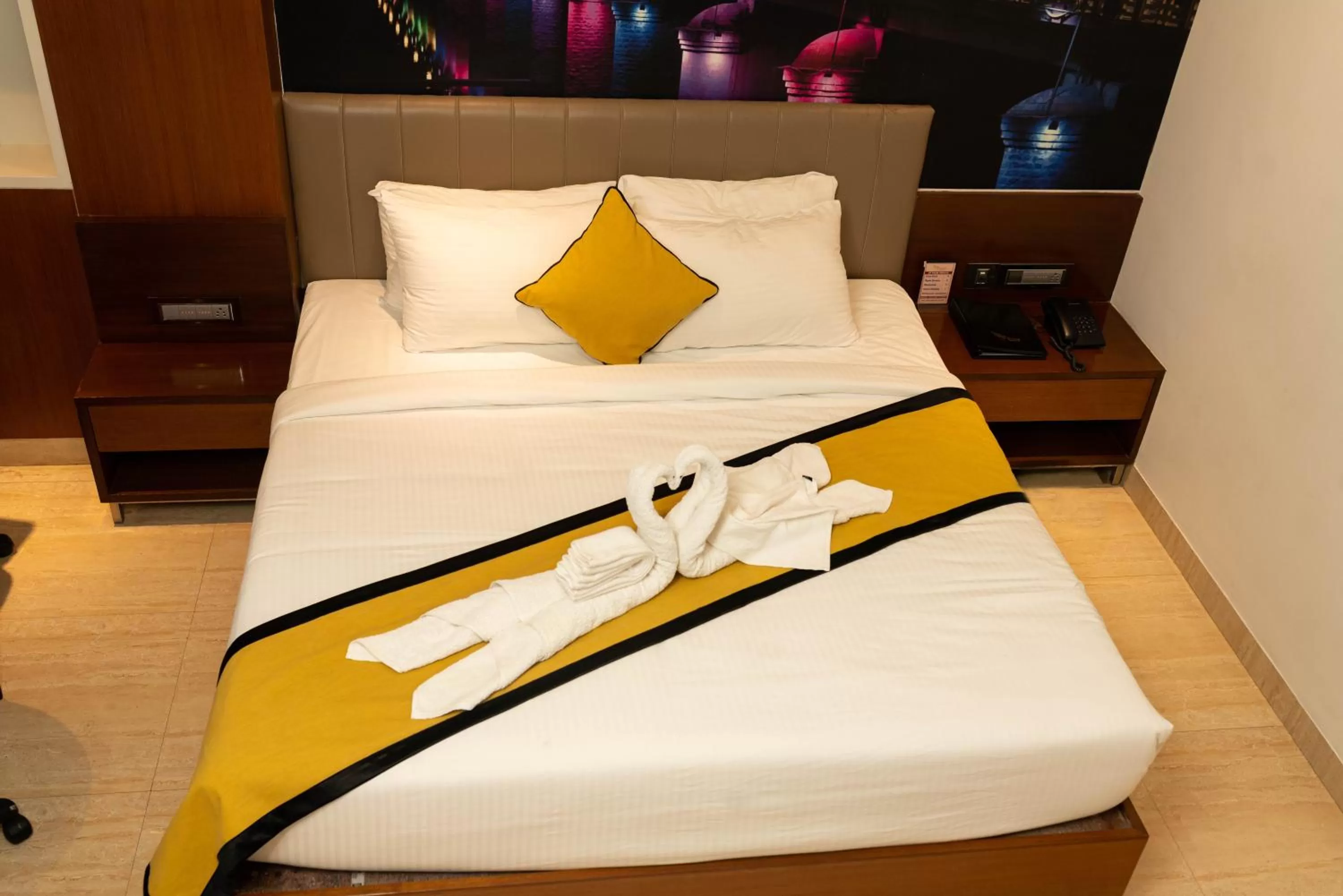 Bedroom, Bed in Hotel Namo Residency