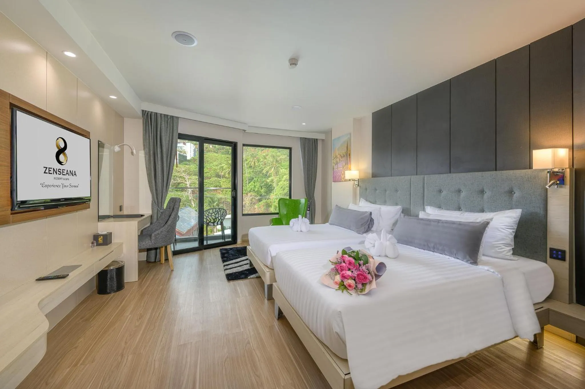 Photo of the whole room, Bed in Zenseana Resort & Spa - Patong, Phuket